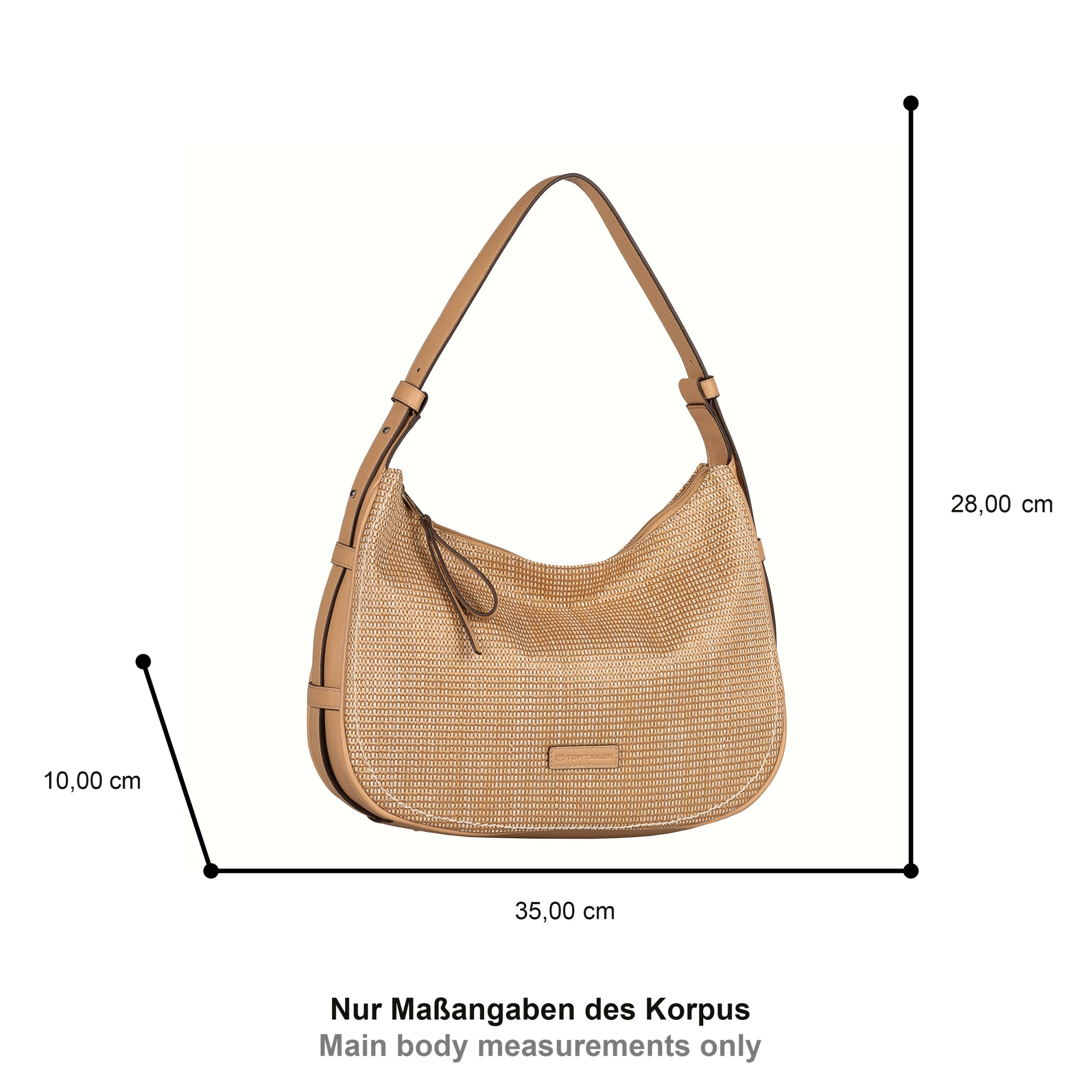Lysa Summer, Hobo Bag M, camel #5