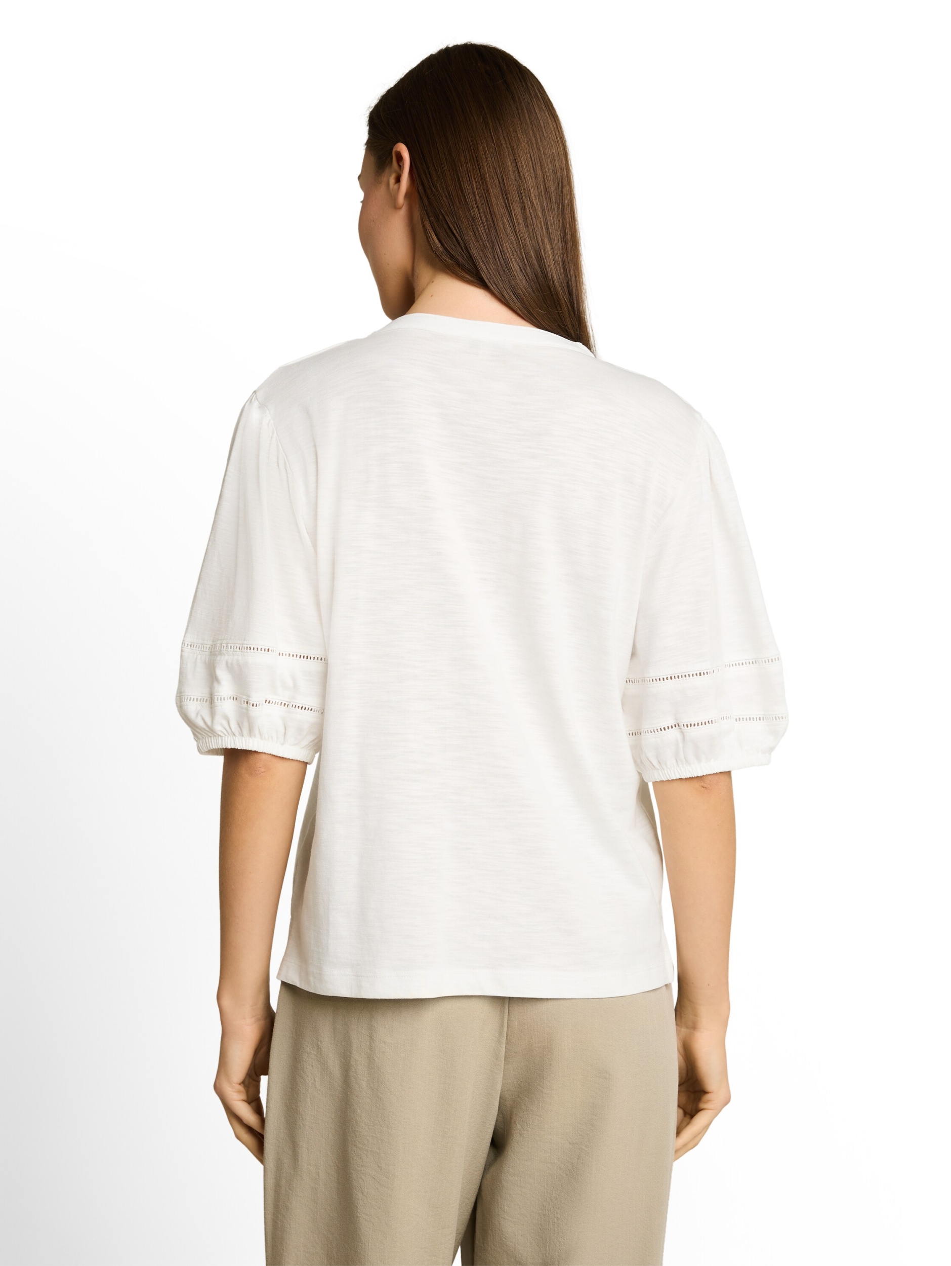 T-Shirt blouse with laces #4