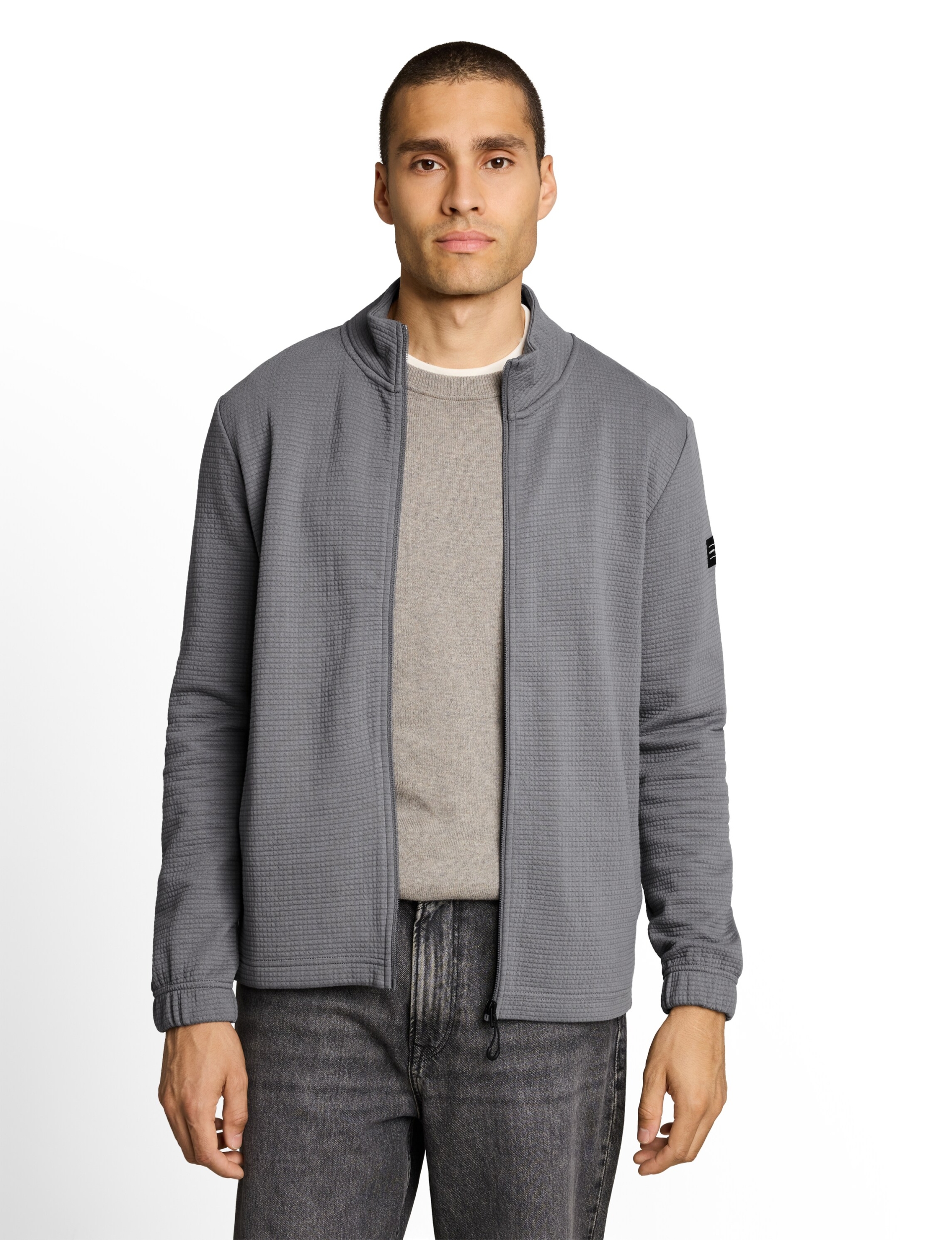 structured stand up sweat jack #5