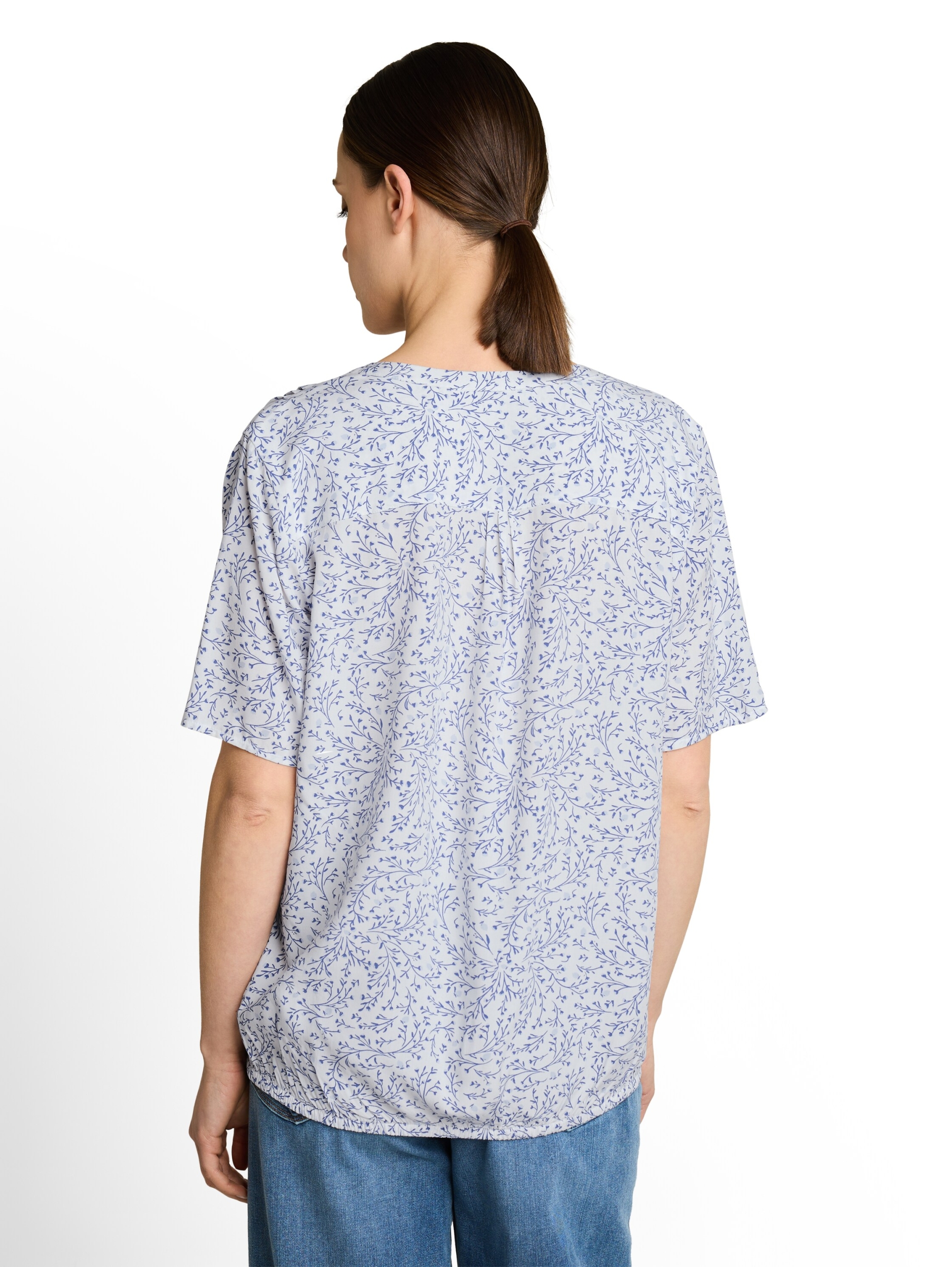 blouse printed shortsleeves #4