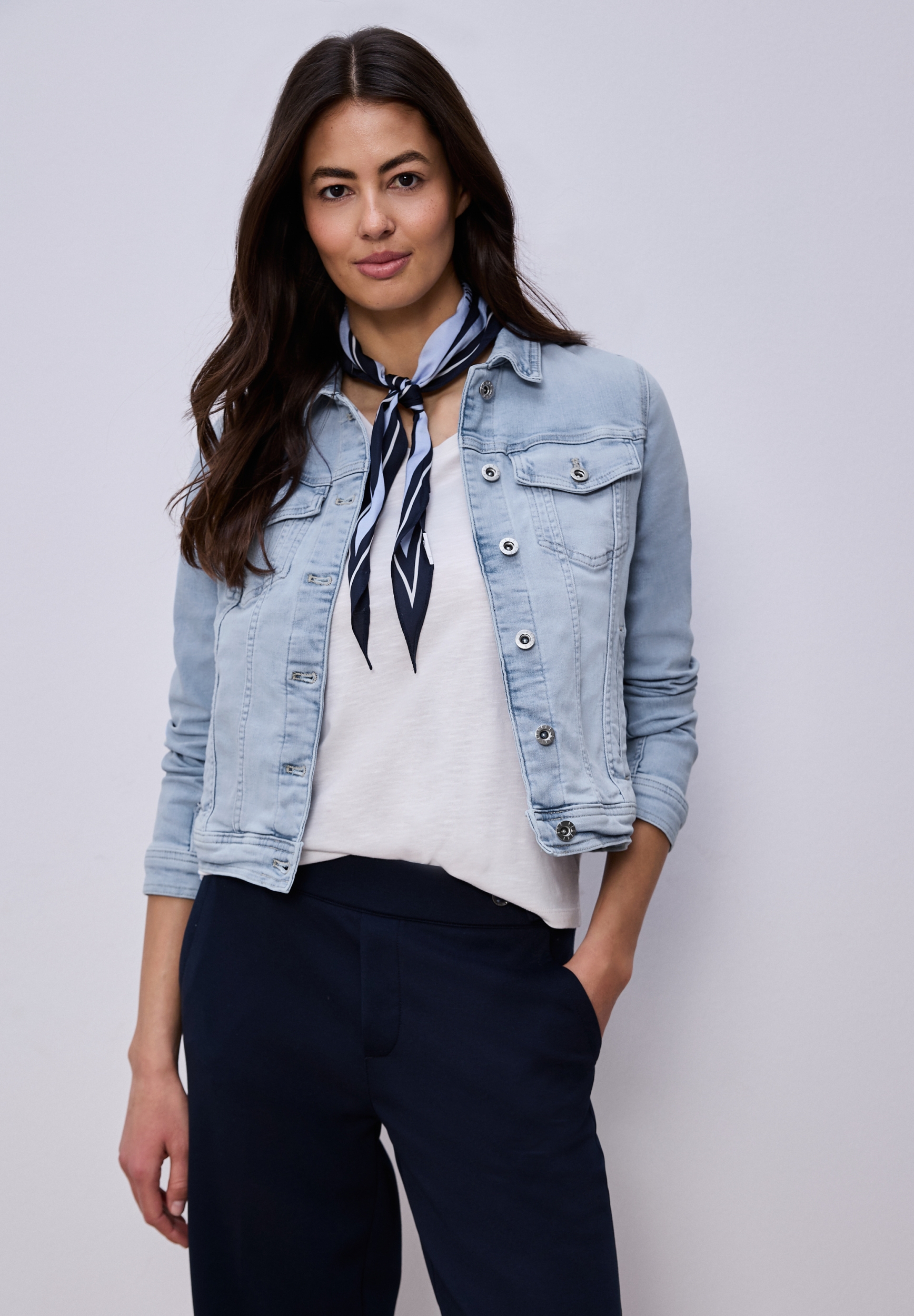 QR Style Jacket.light blue was #7