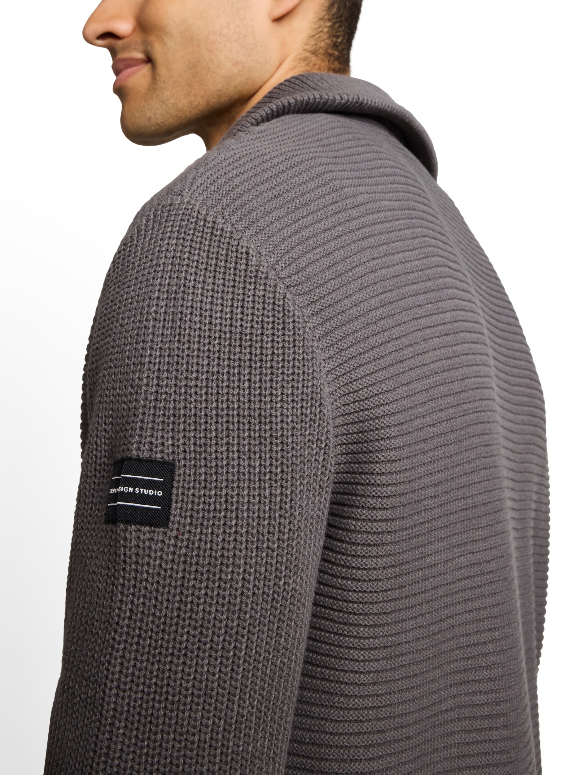 relaxed knit troyer #6