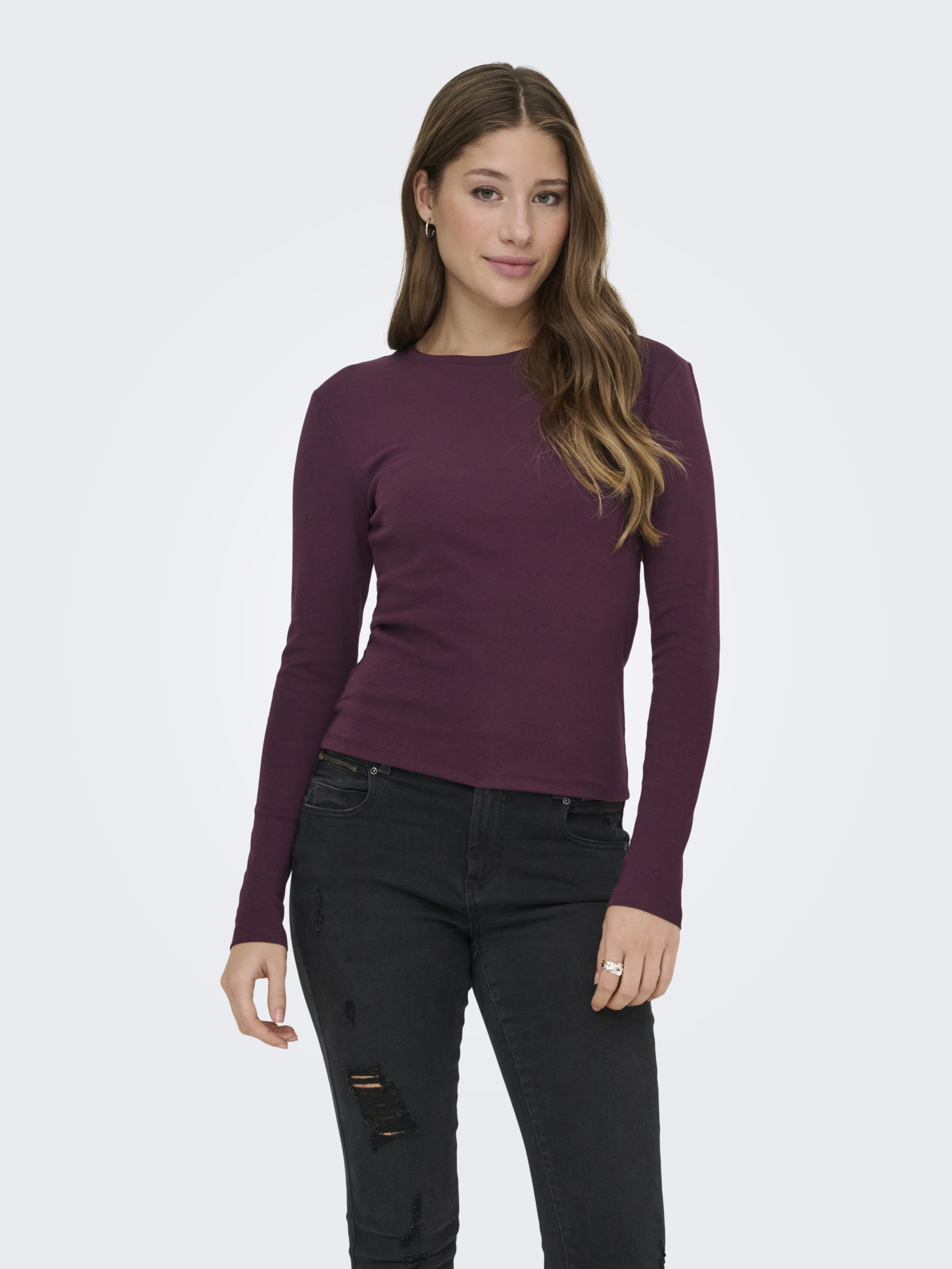 ONLRILEY O-NECK L/S TOP JRS NOOS #5