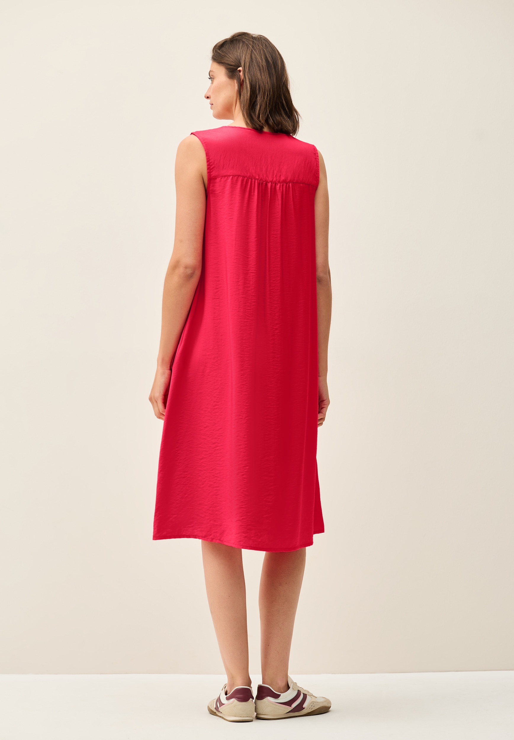 TOS Solid Softwave Dress #4