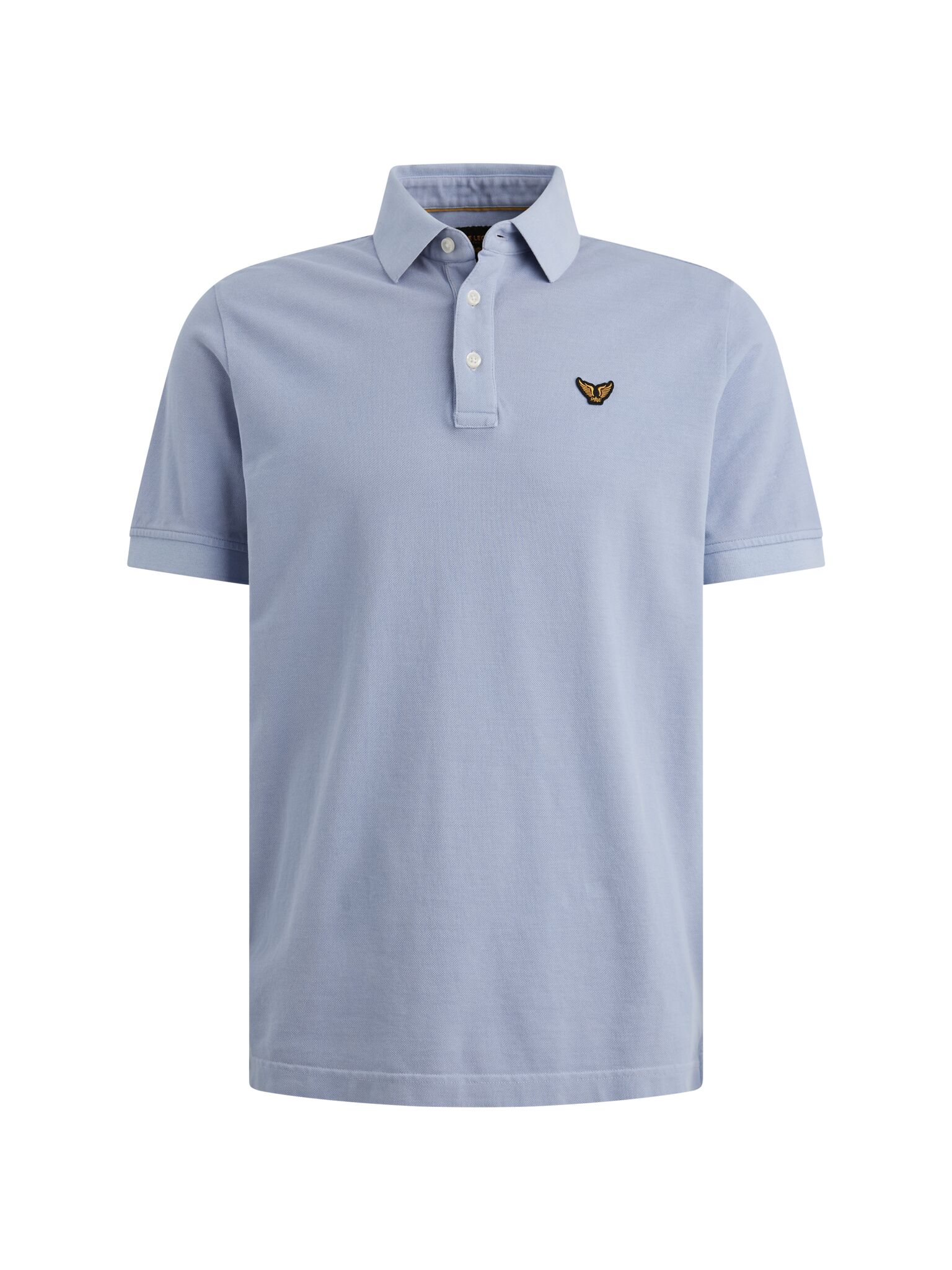 Short sleeve polo pique garment dy #1