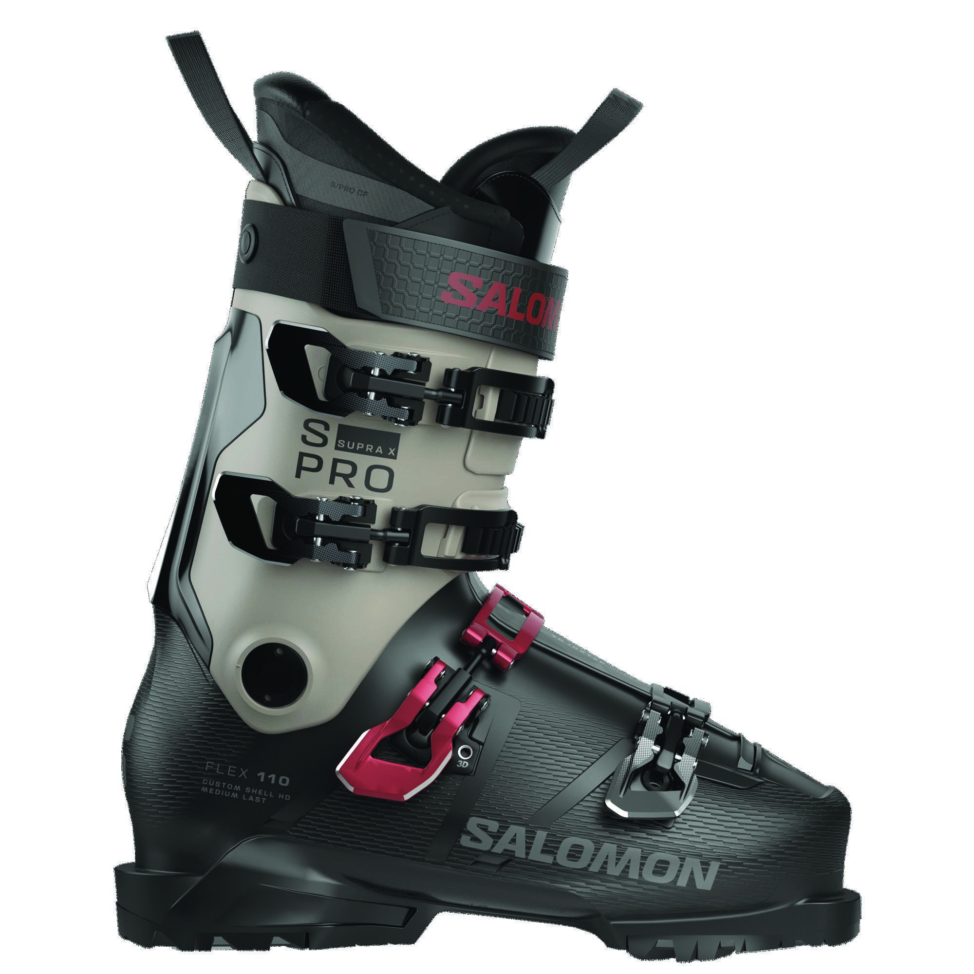 ALP. BOOTS S/PRO SUPRA X110 Black/Roa Ca #1