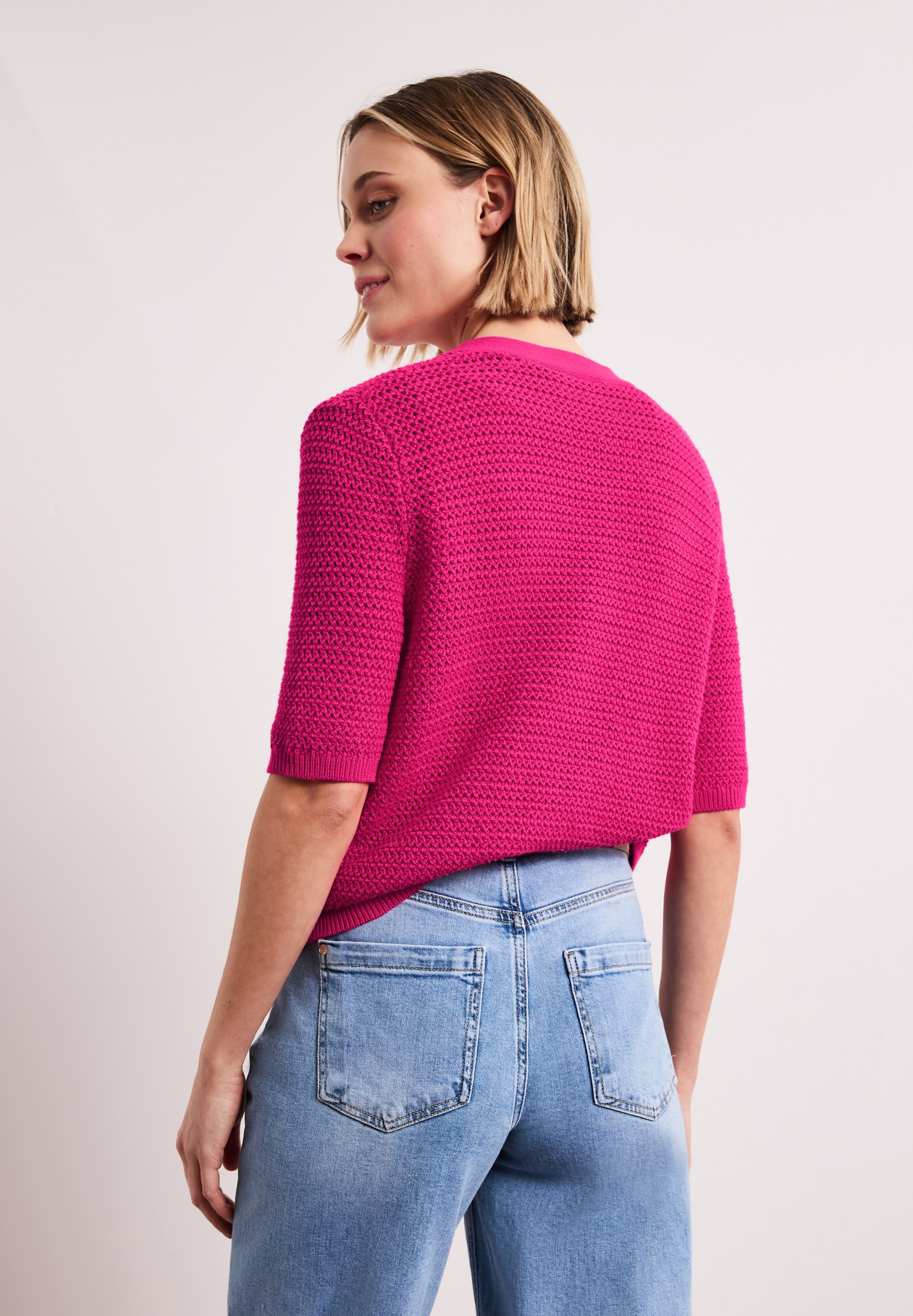 v-neck cardigan structure #4