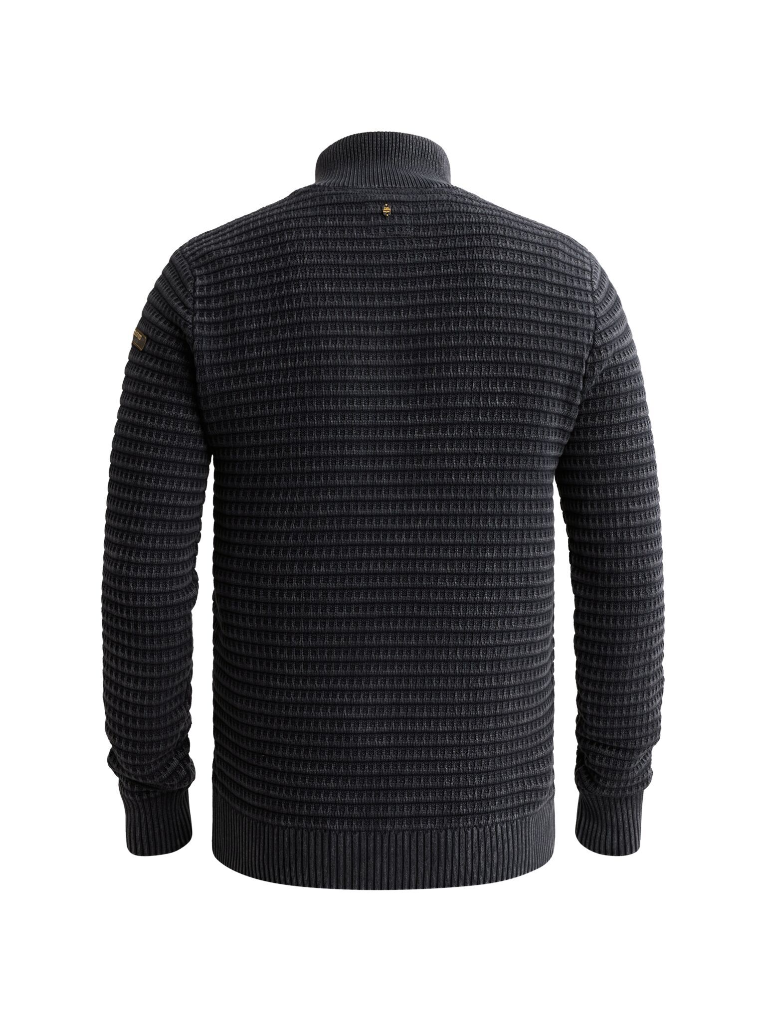 Half button collar garment dye sto #2