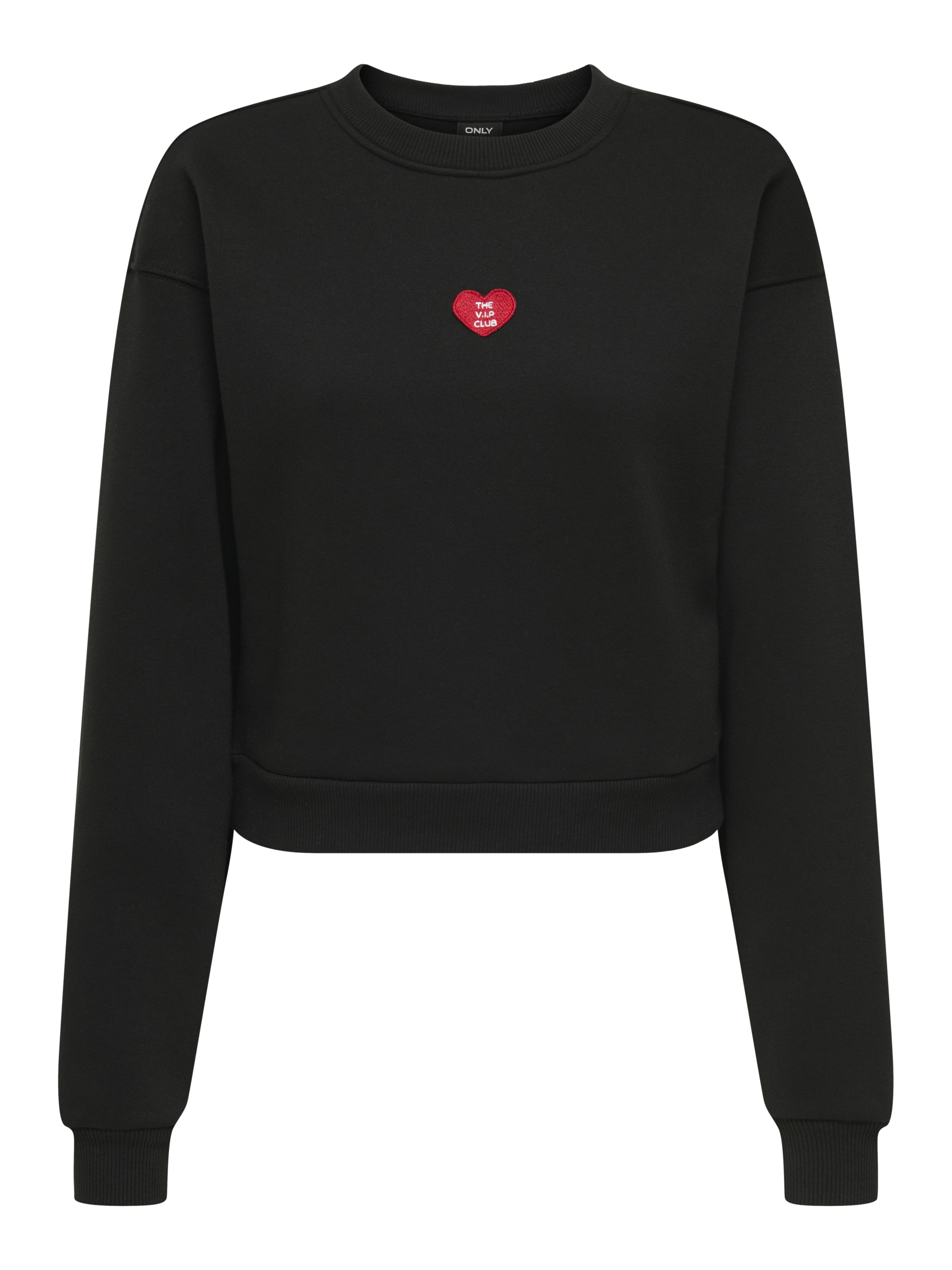 ONLEVISA L/S SHORT O-NECK SWT #1