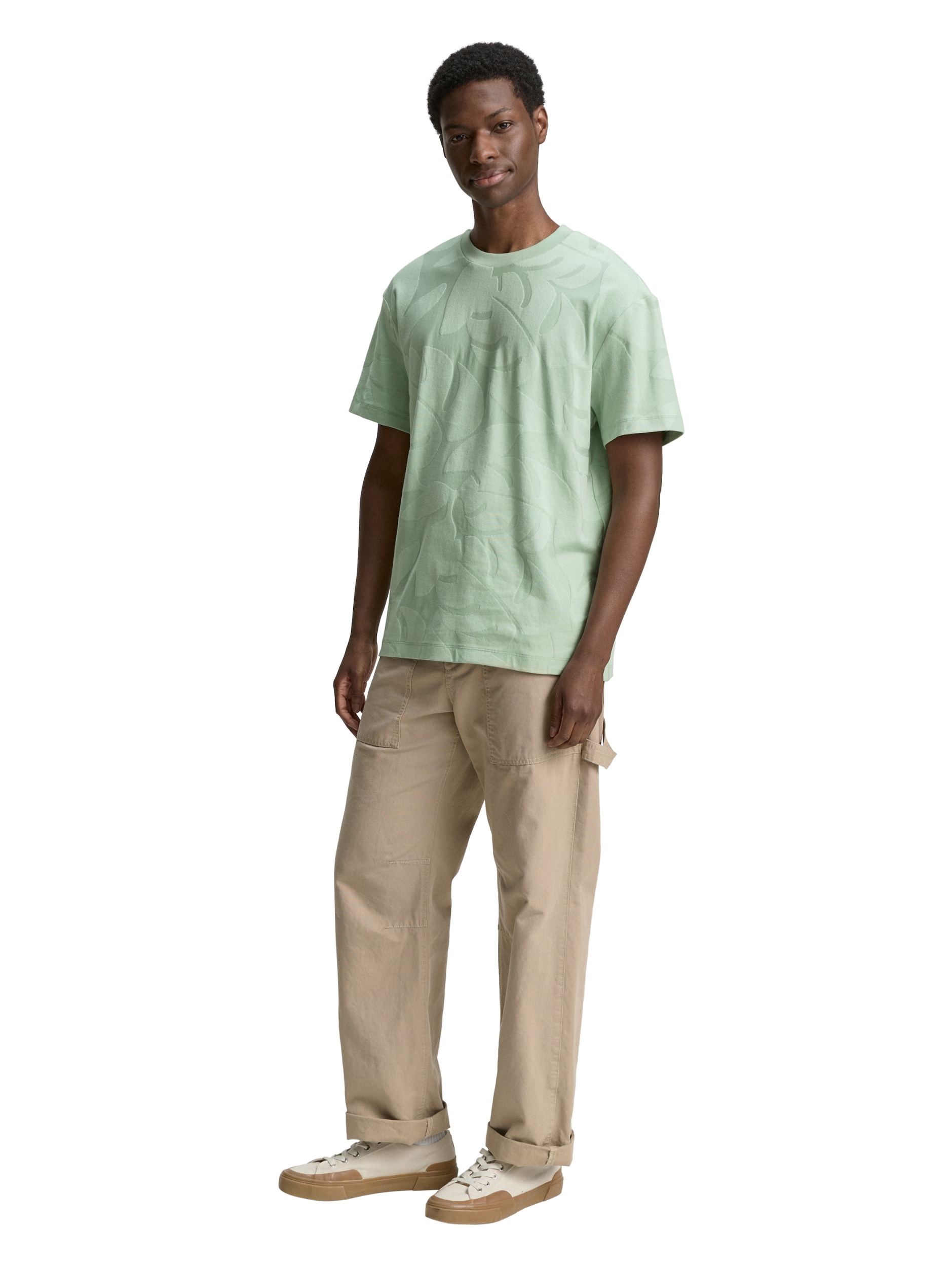 relaxed jacquard t-shirt #3