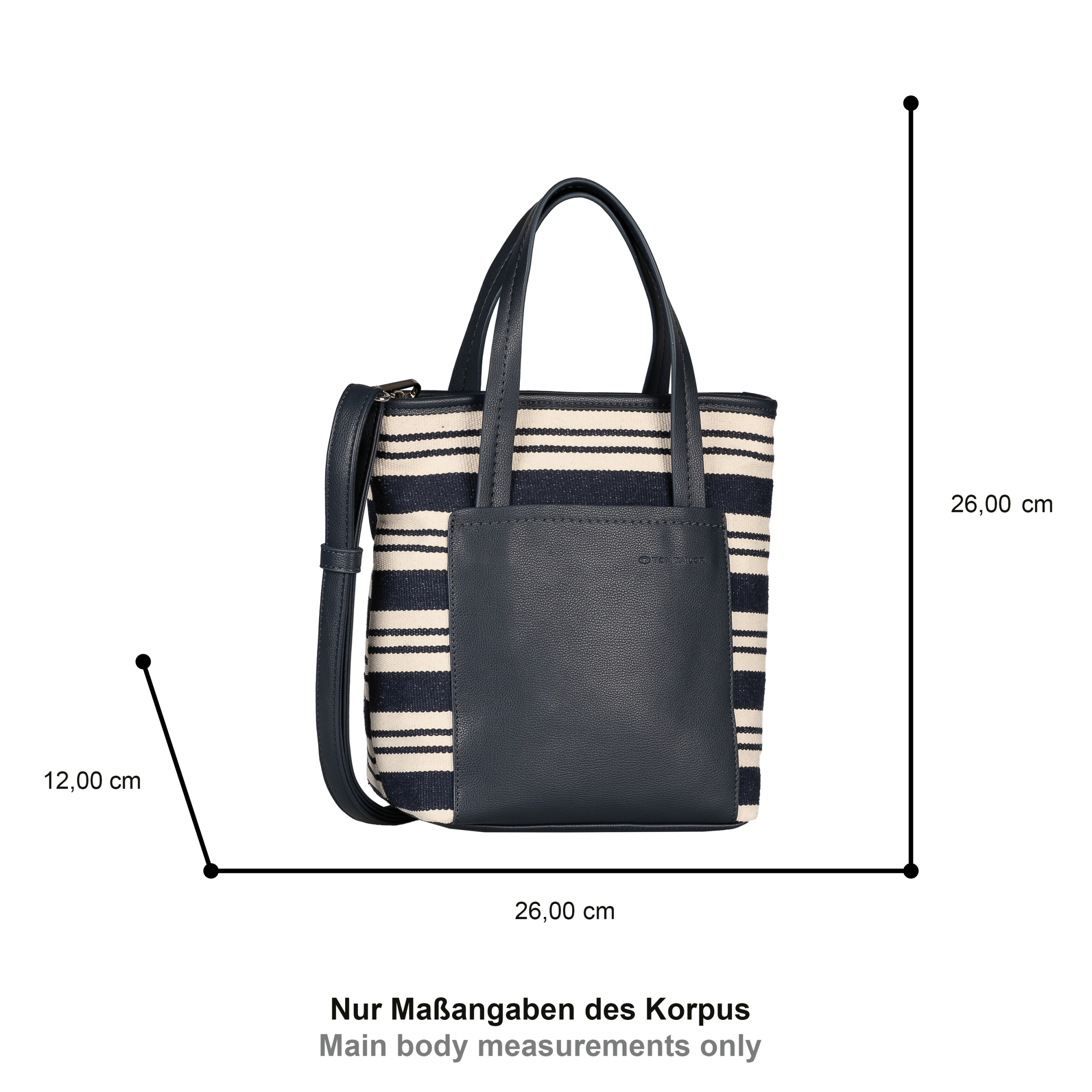 Elodie, Zip shopper S, mixed blue #5
