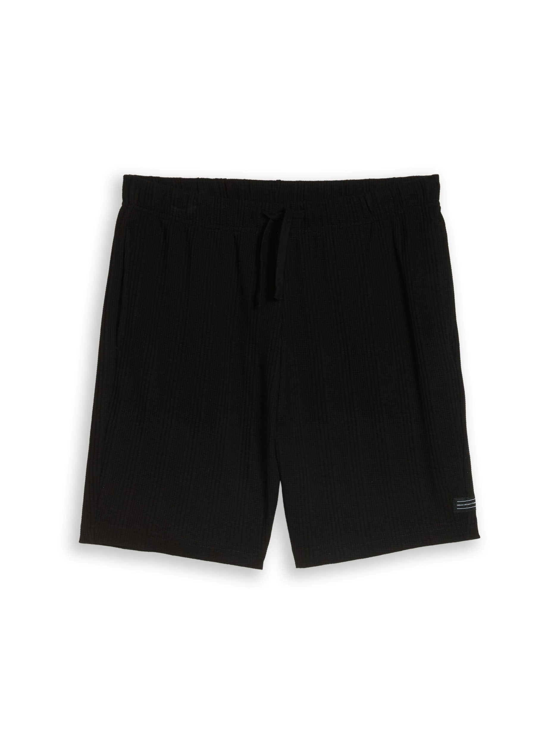 relaxed structured sweat short #1