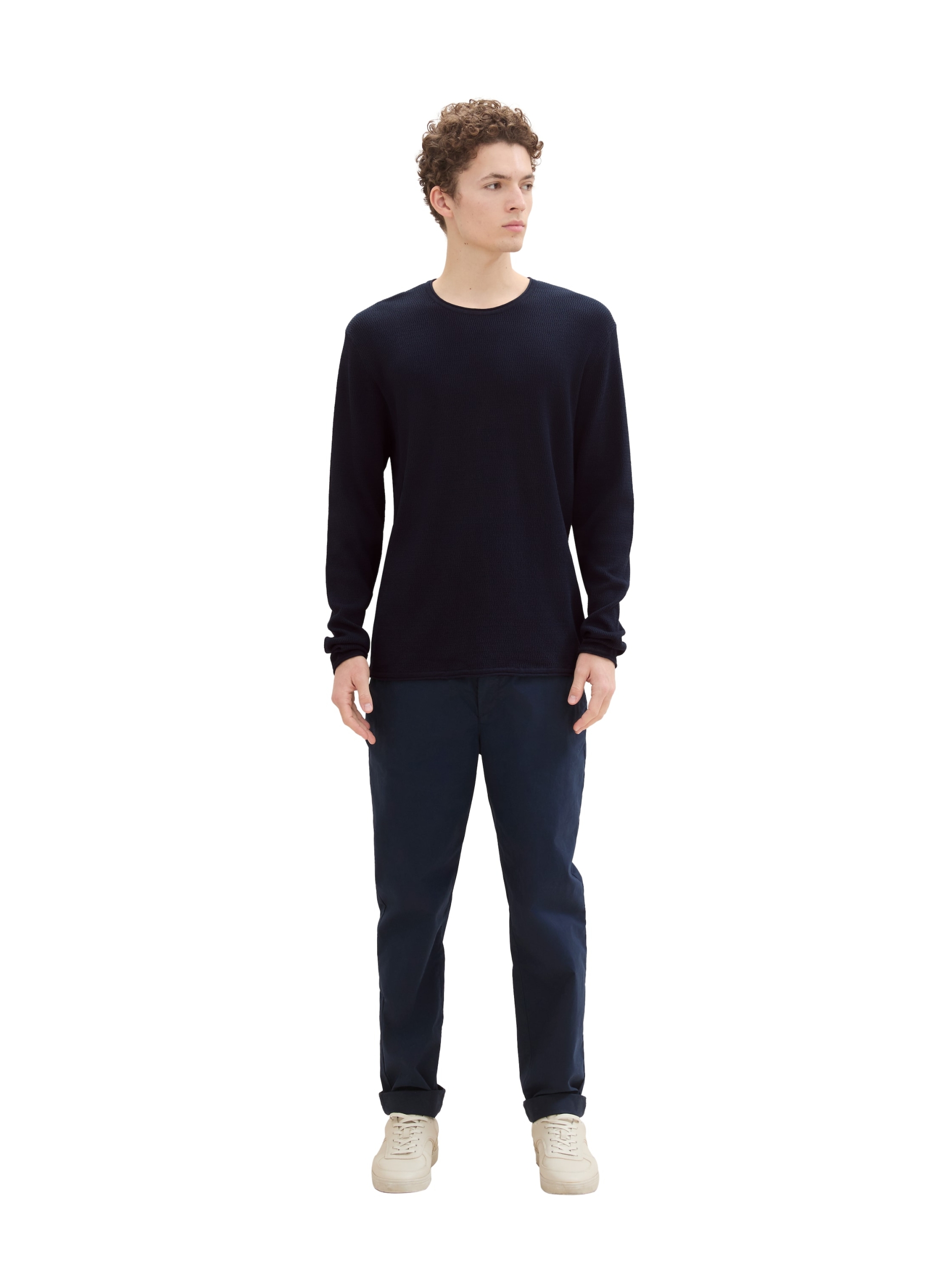 structured roll edge knit #3