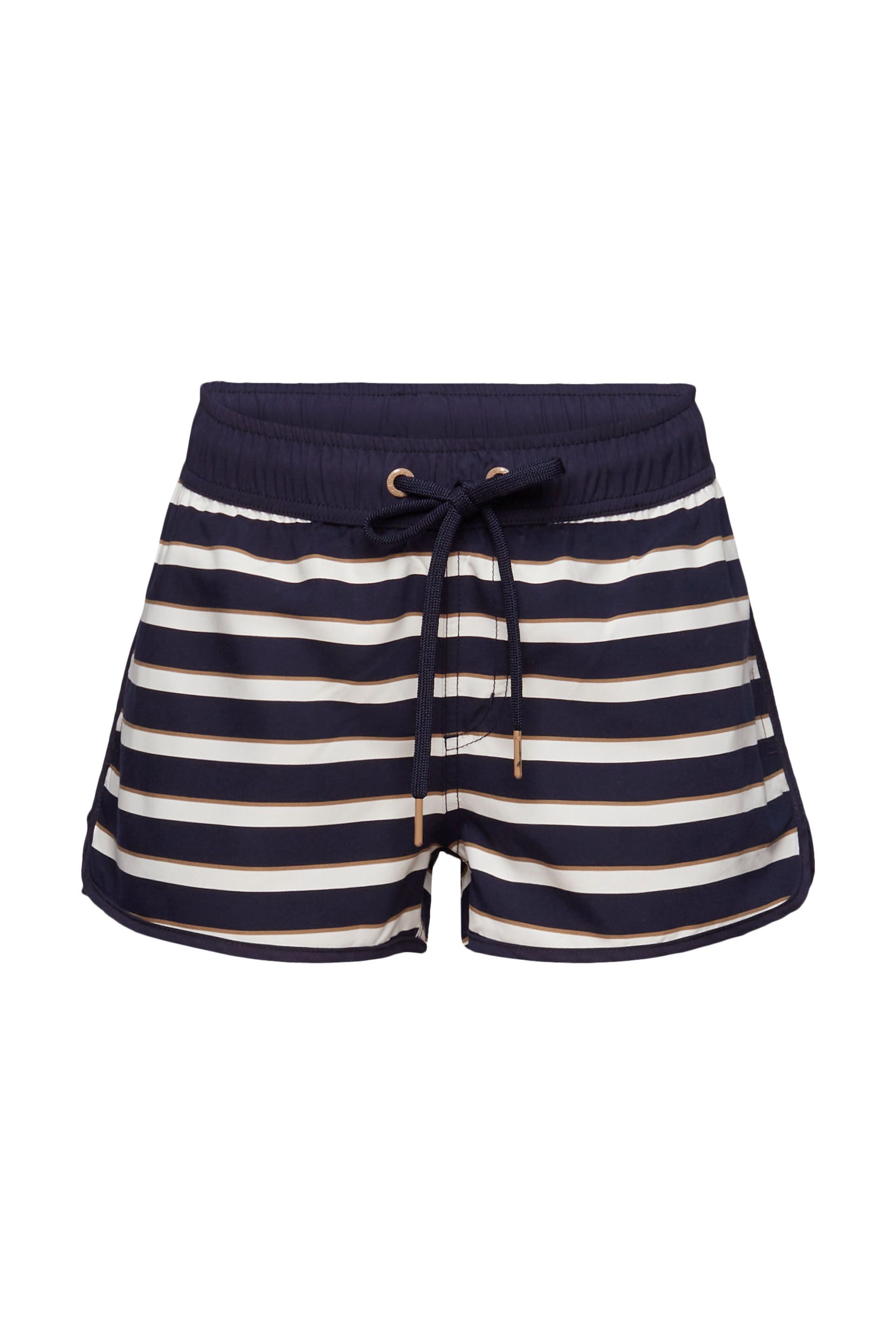 Gestreifte Beach-Shorts