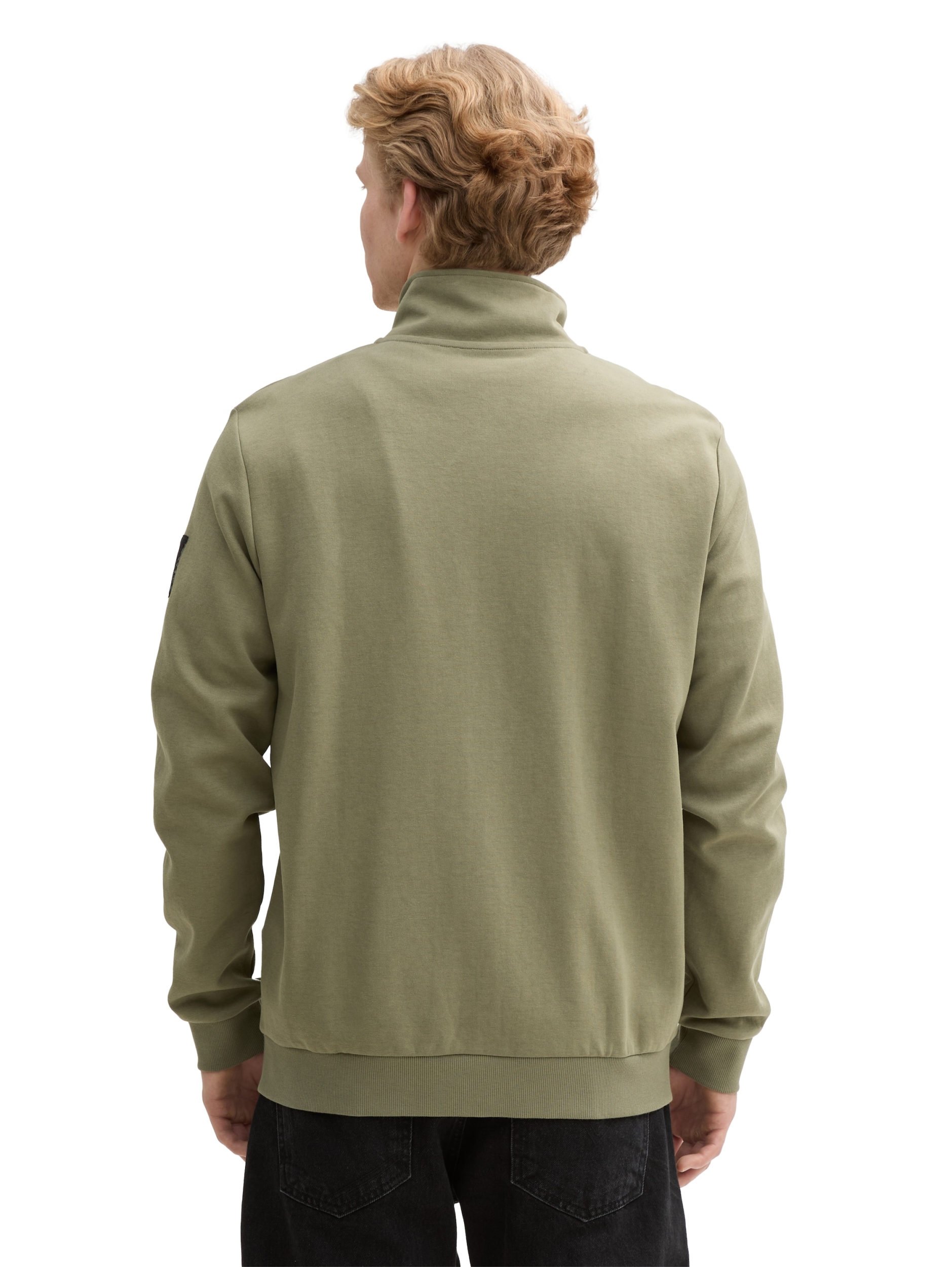 Sweatjacke mit Stehkragen #4