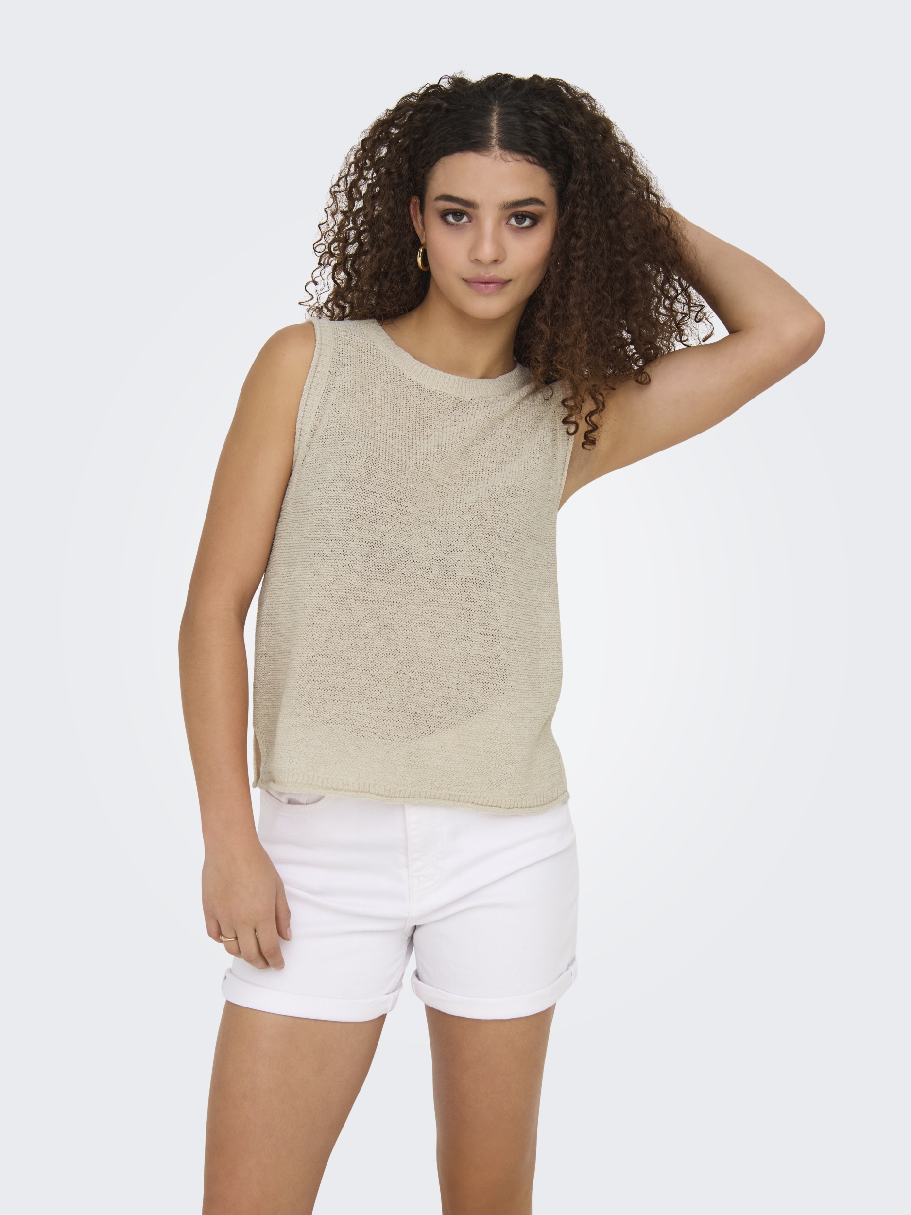 ONLSUNNY O-NECK TANK TOP KNT #6