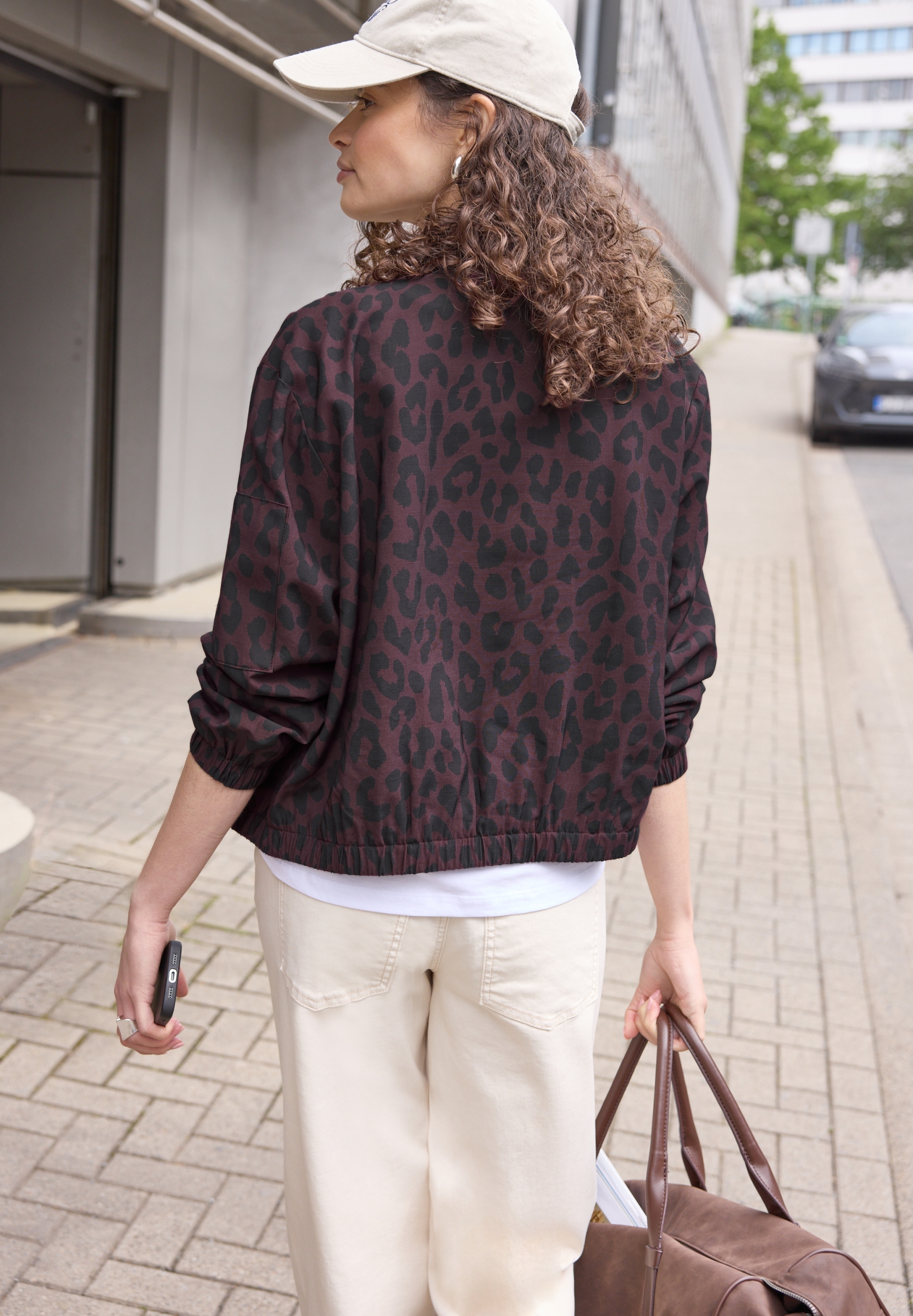 Studio Bomber Jkt w. AOP #4