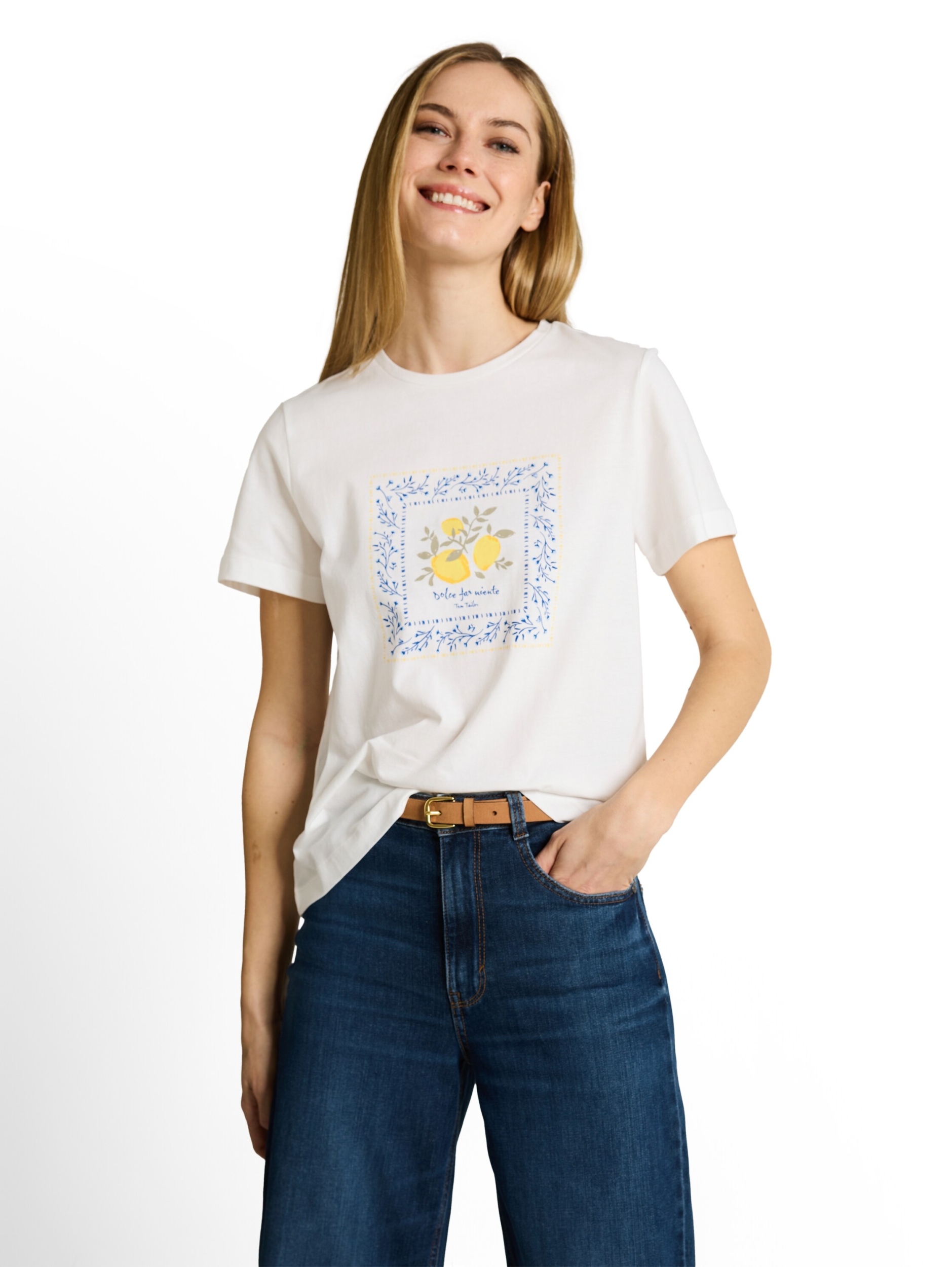 T-shirt basic crew neck print #5