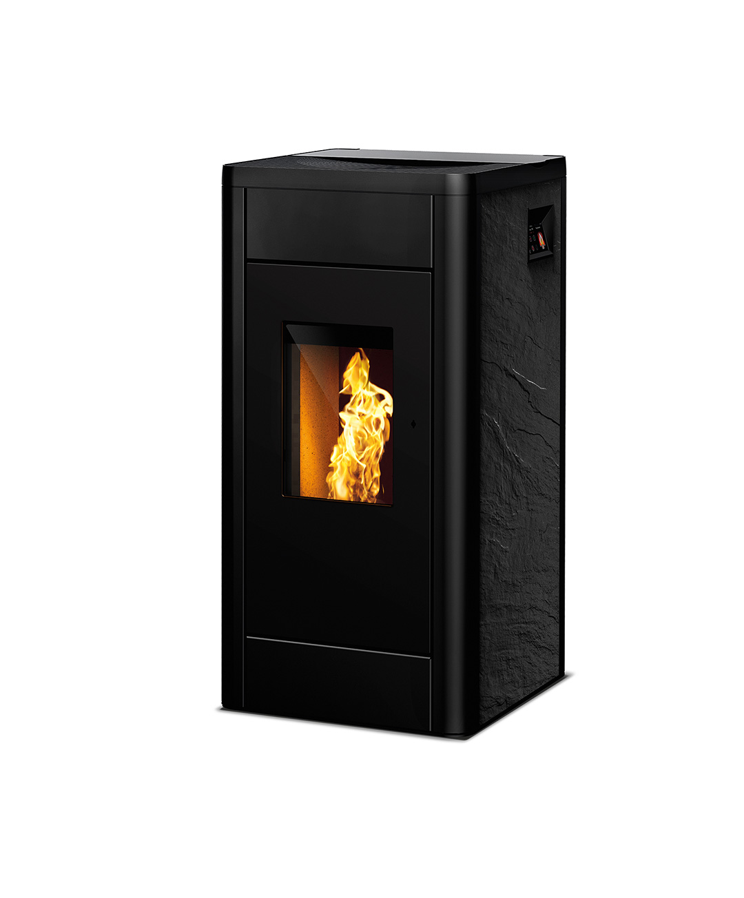 Pelletofen FILO, Schiefer, schwarz, RAO