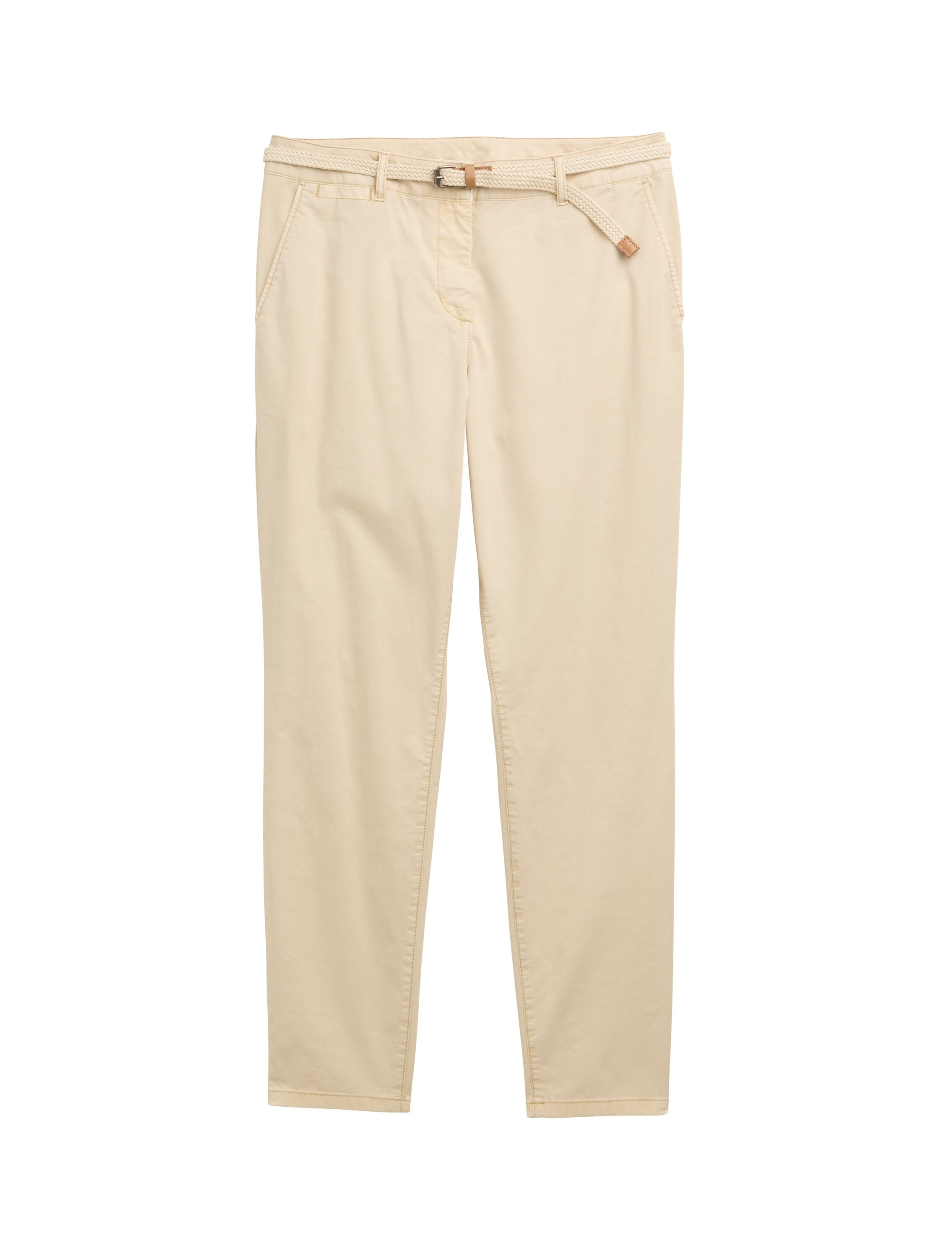 Slim Chino Hose mit Gürtel #1