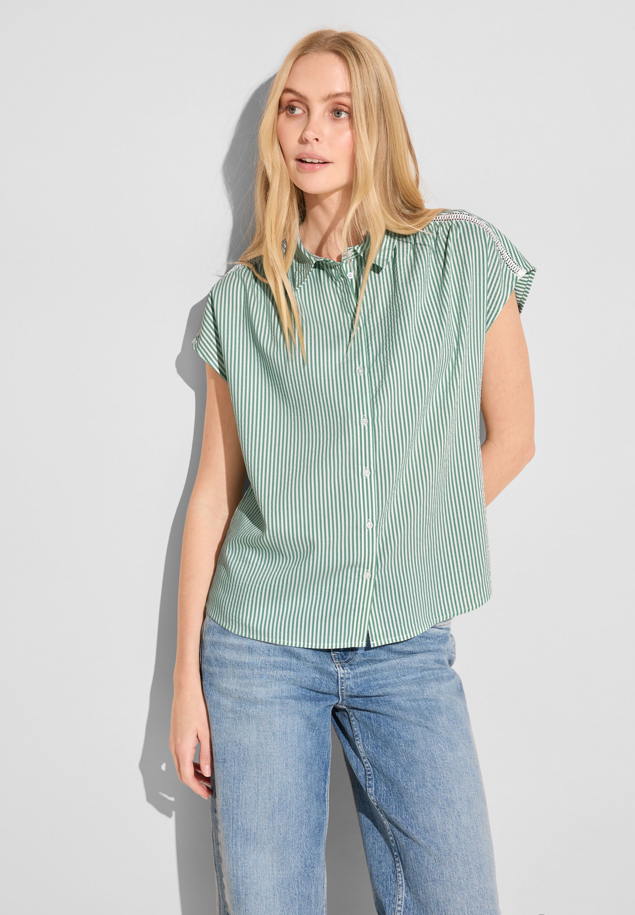 Gestreifte Sommer Bluse