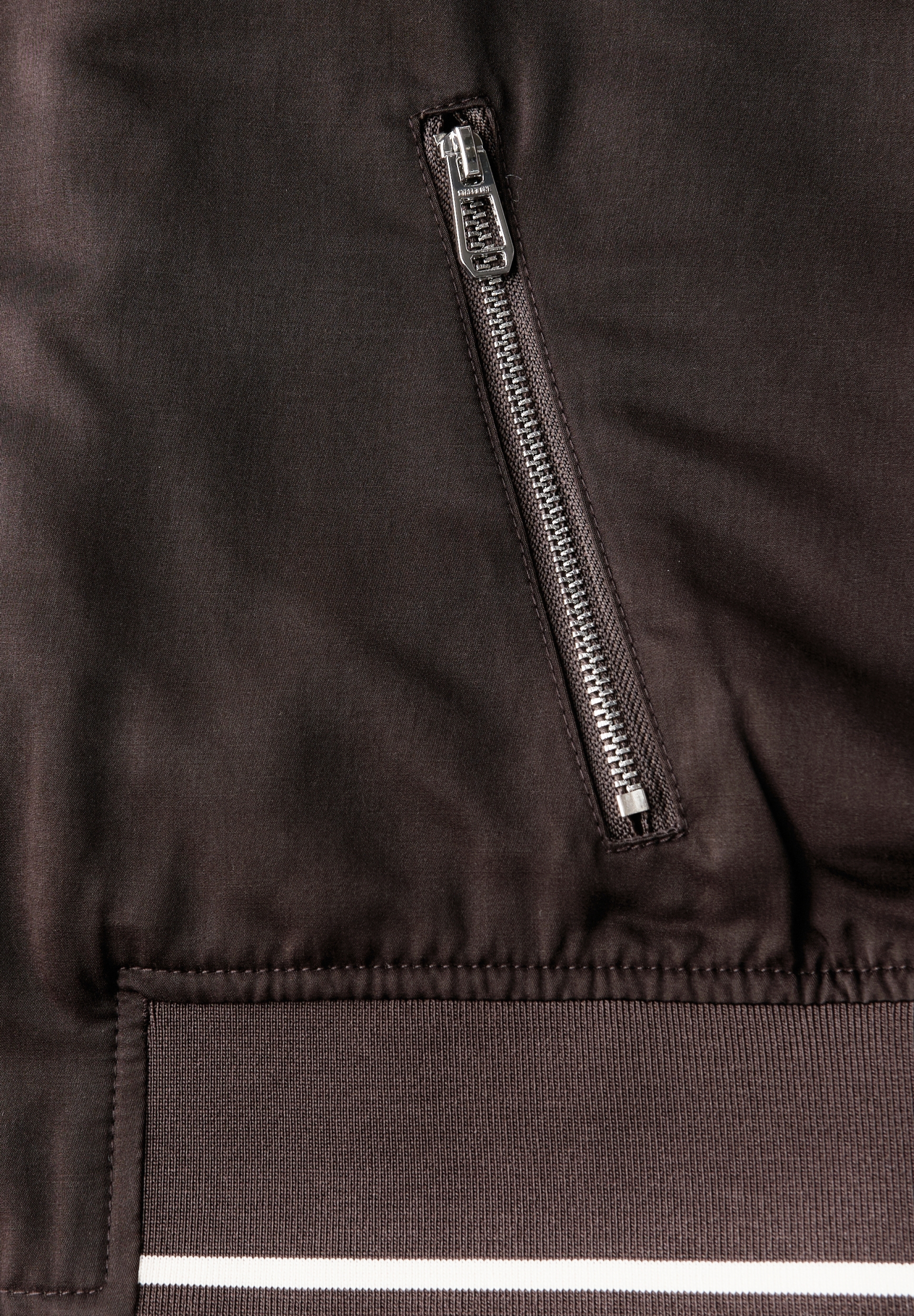 Satin Bomber Blouson Jkt w. Co #2