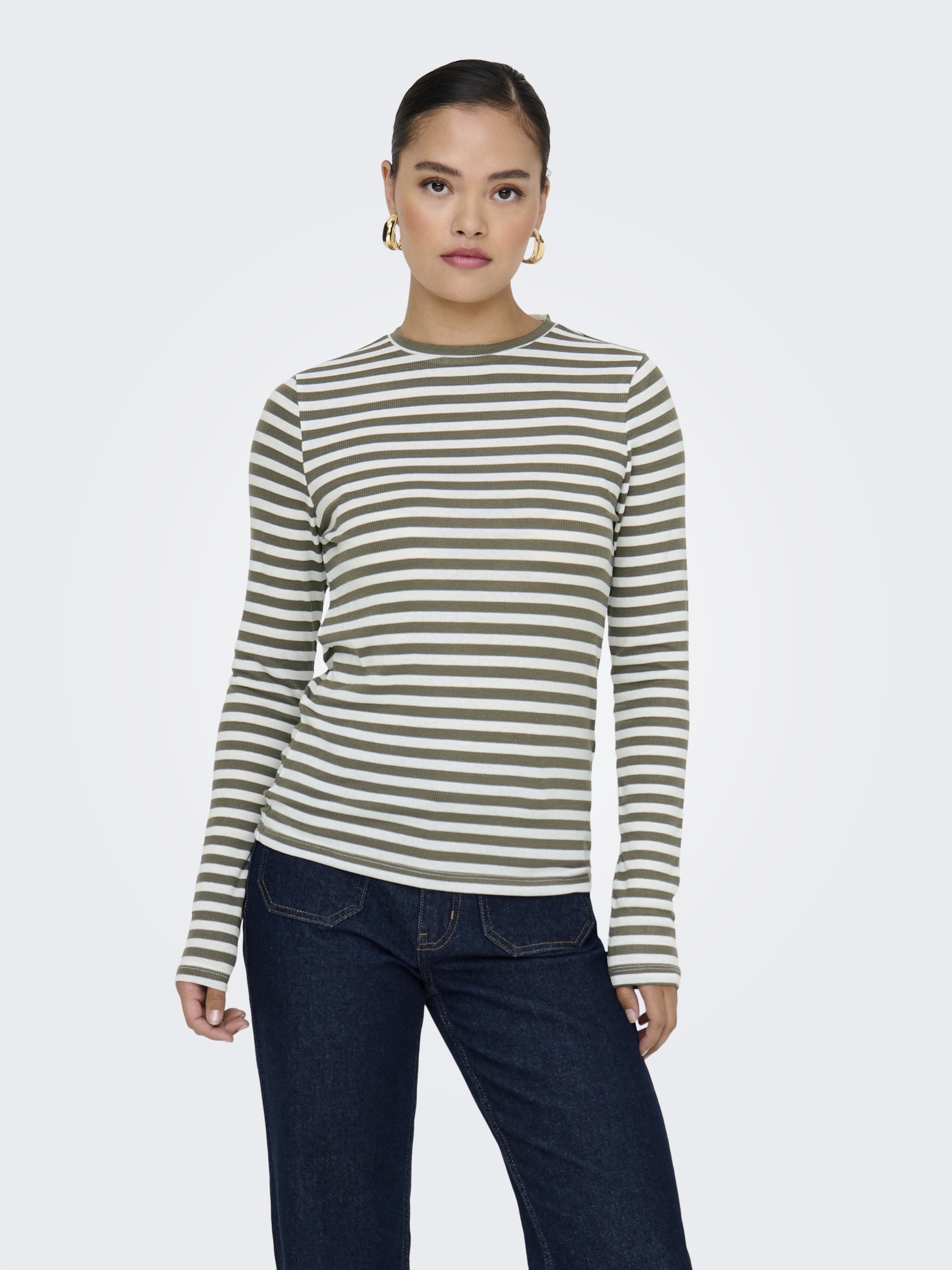 ONLMAI STRIPE L/S TOP JRS NOOS #3