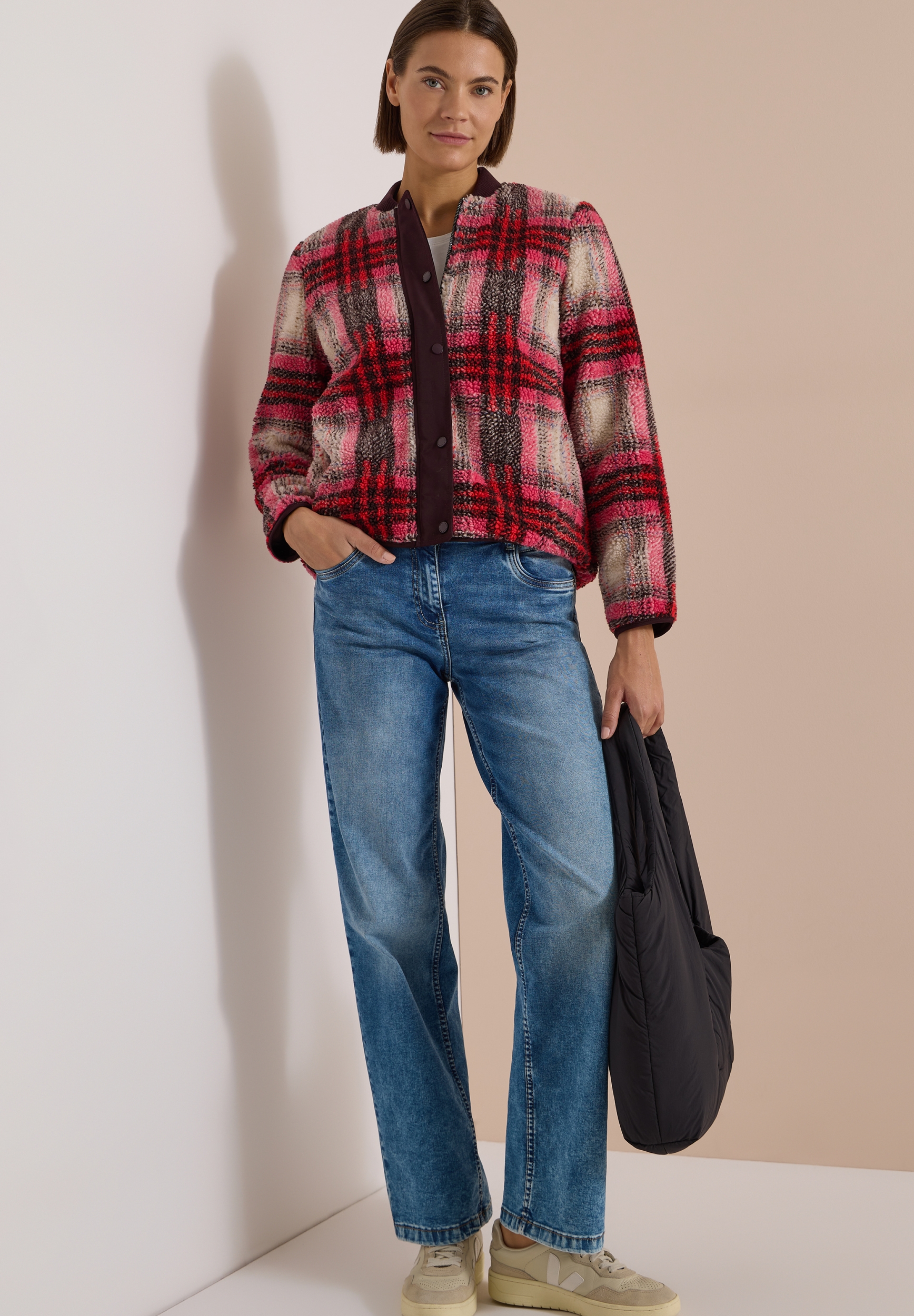 Check Matmix Teddy Blouson #5
