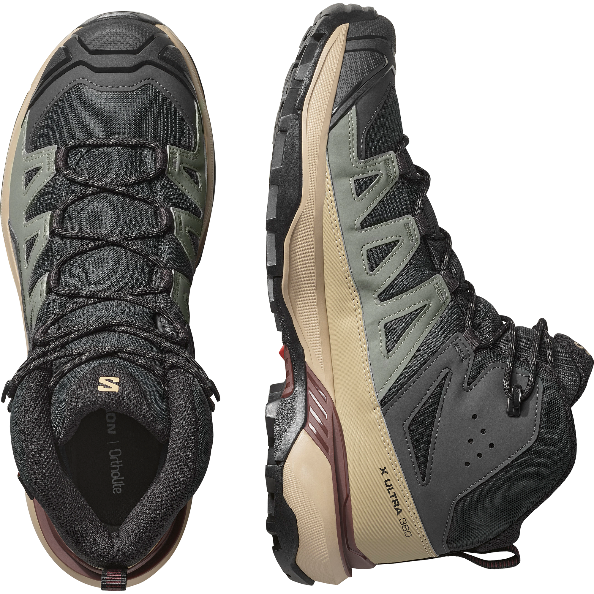 SHOES X ULTRA 360 MID GTX Phantm/Dsrtan #6