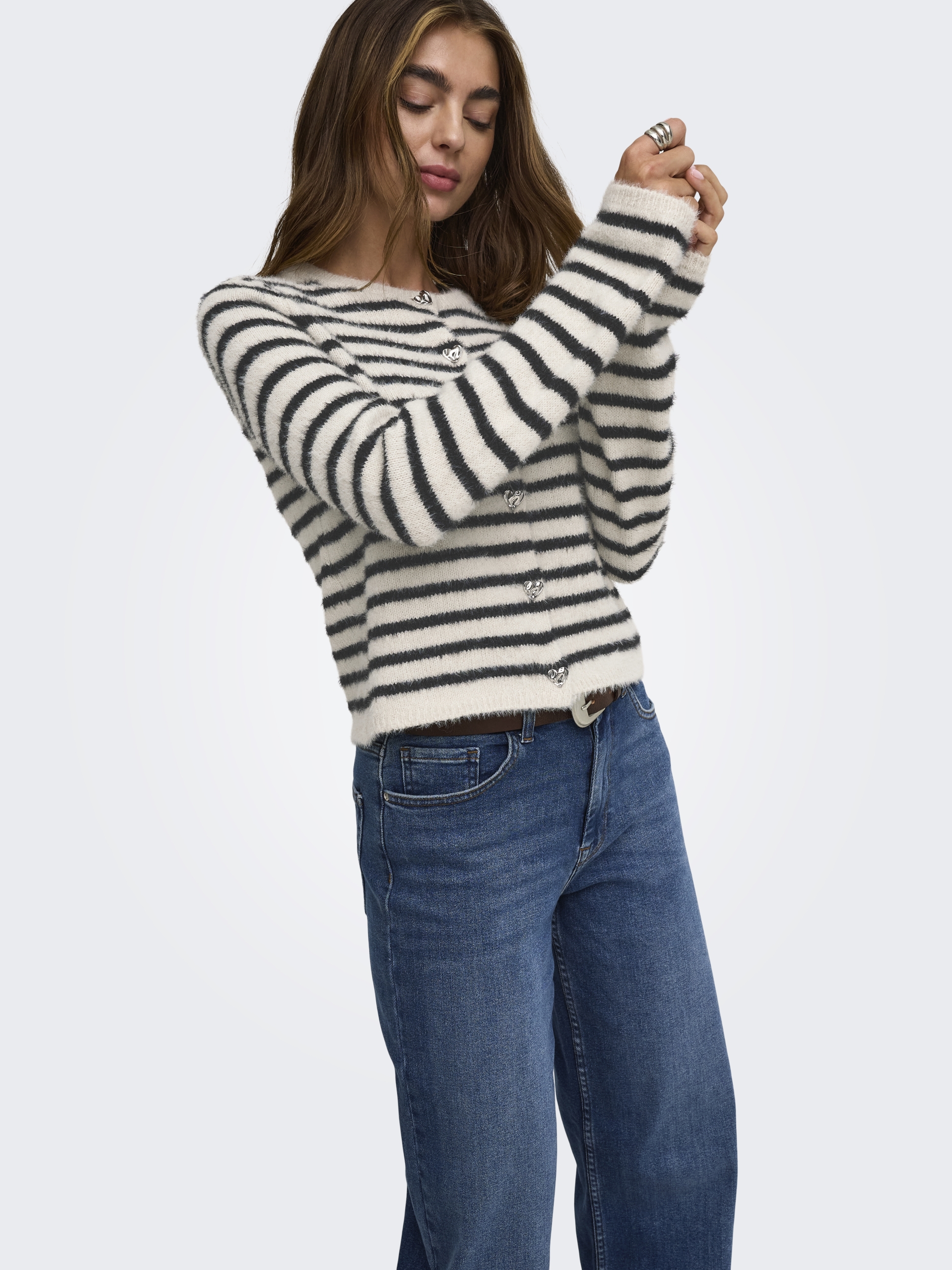 ONLKERRY PIUMO LS BUTTON CARDIGAN CC KNT #7