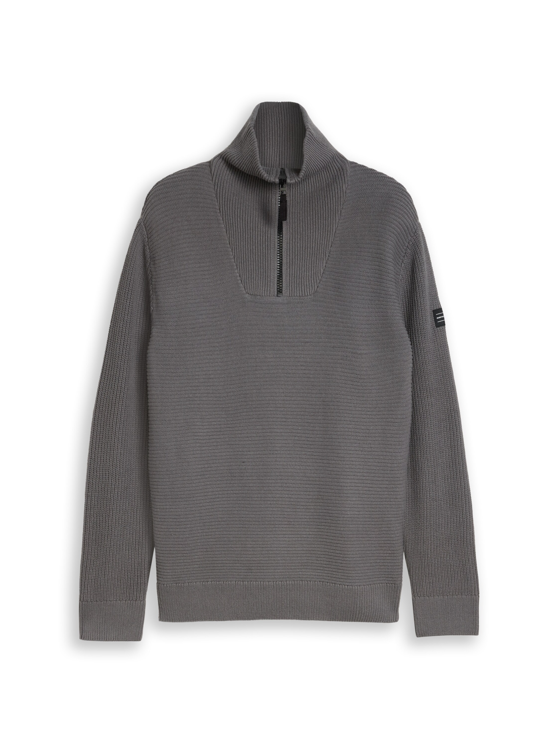 relaxed knit troyer #1
