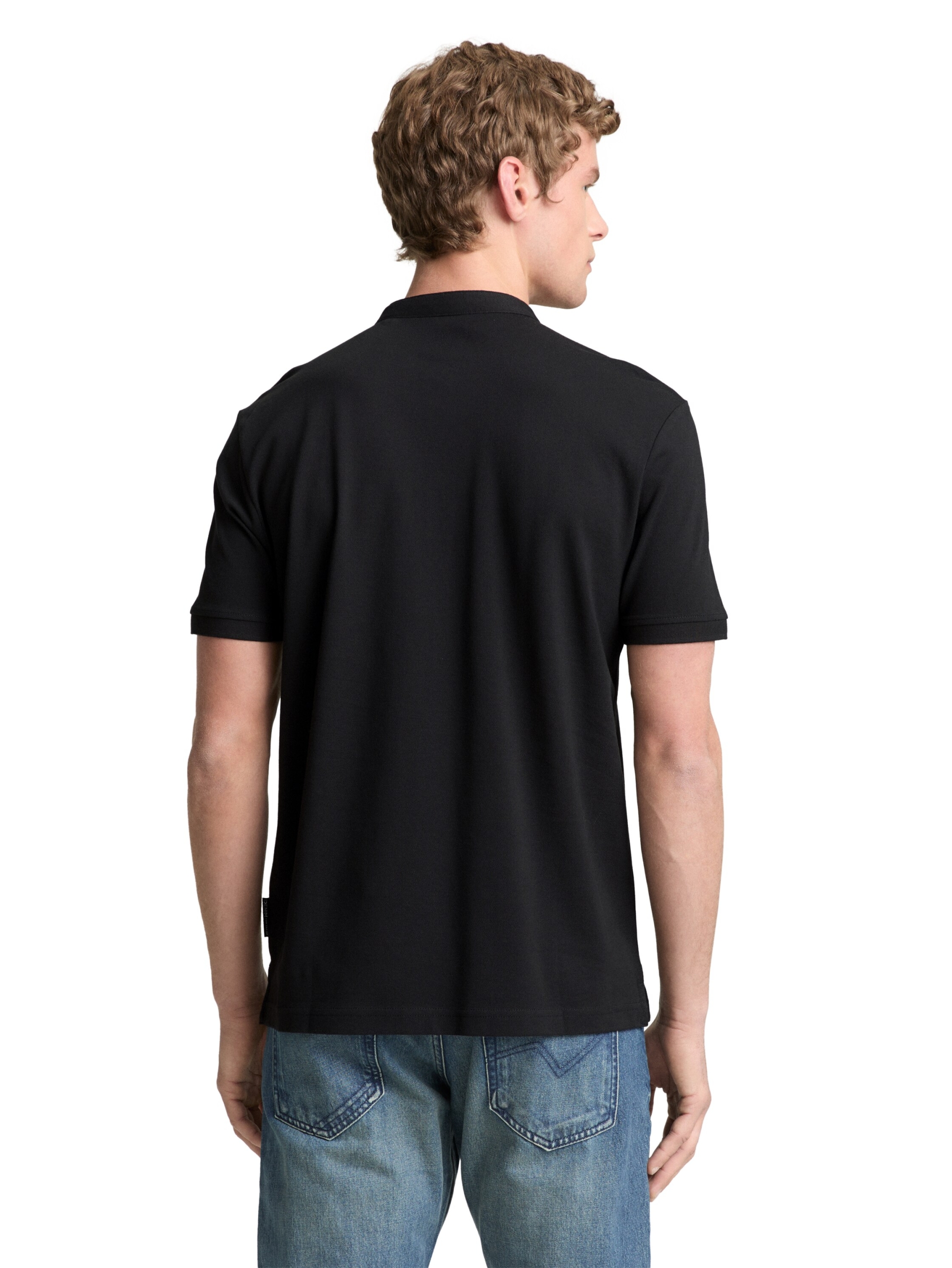 stand up collar polo #4