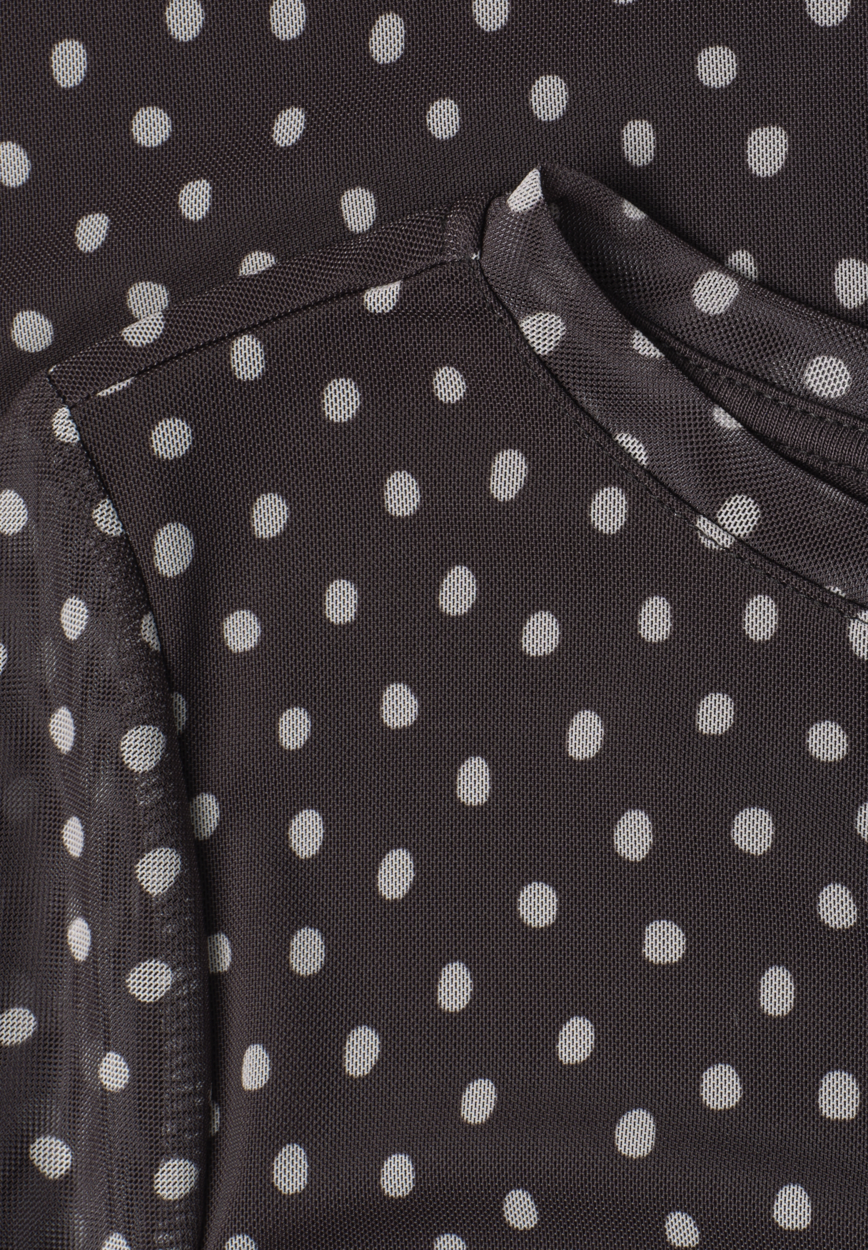 LTD QR printed mesh shirt w.3/ #2