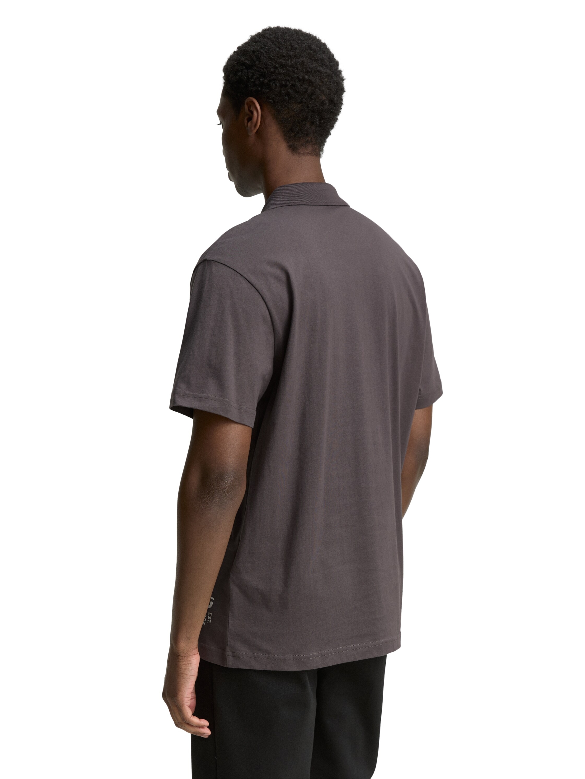 relaxed jersey polo #4