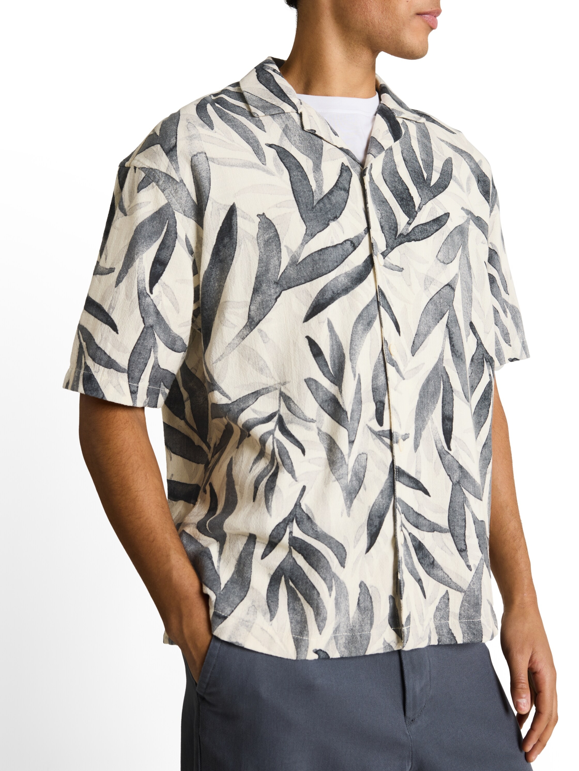 loose viscose cotton resort sh #6