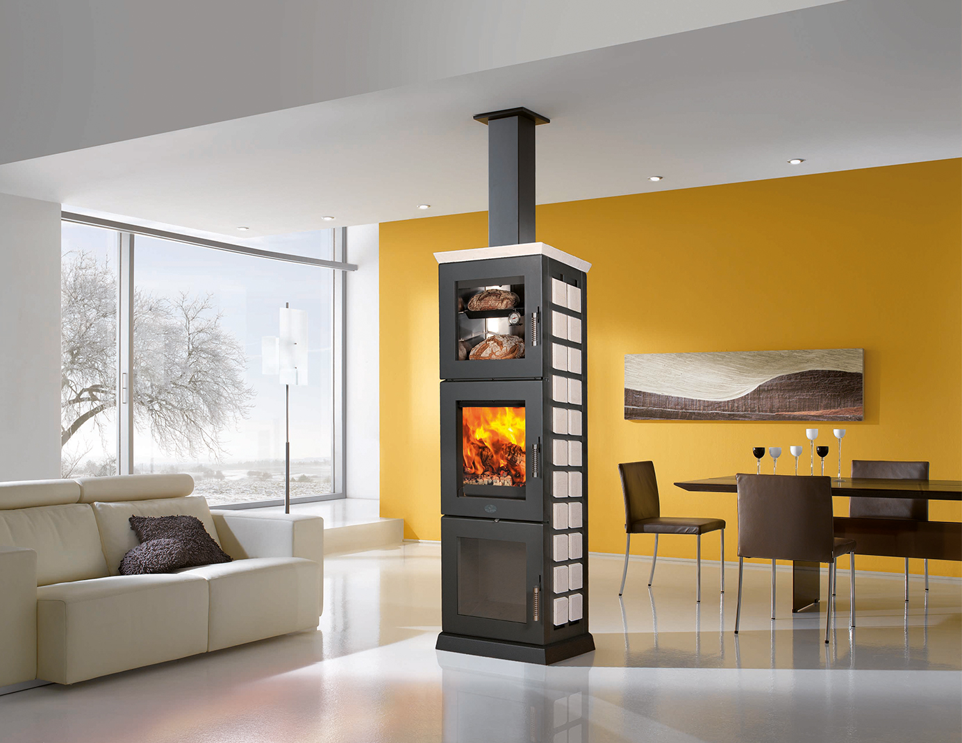 Florenz BF, Mosaik und Deckel chamois