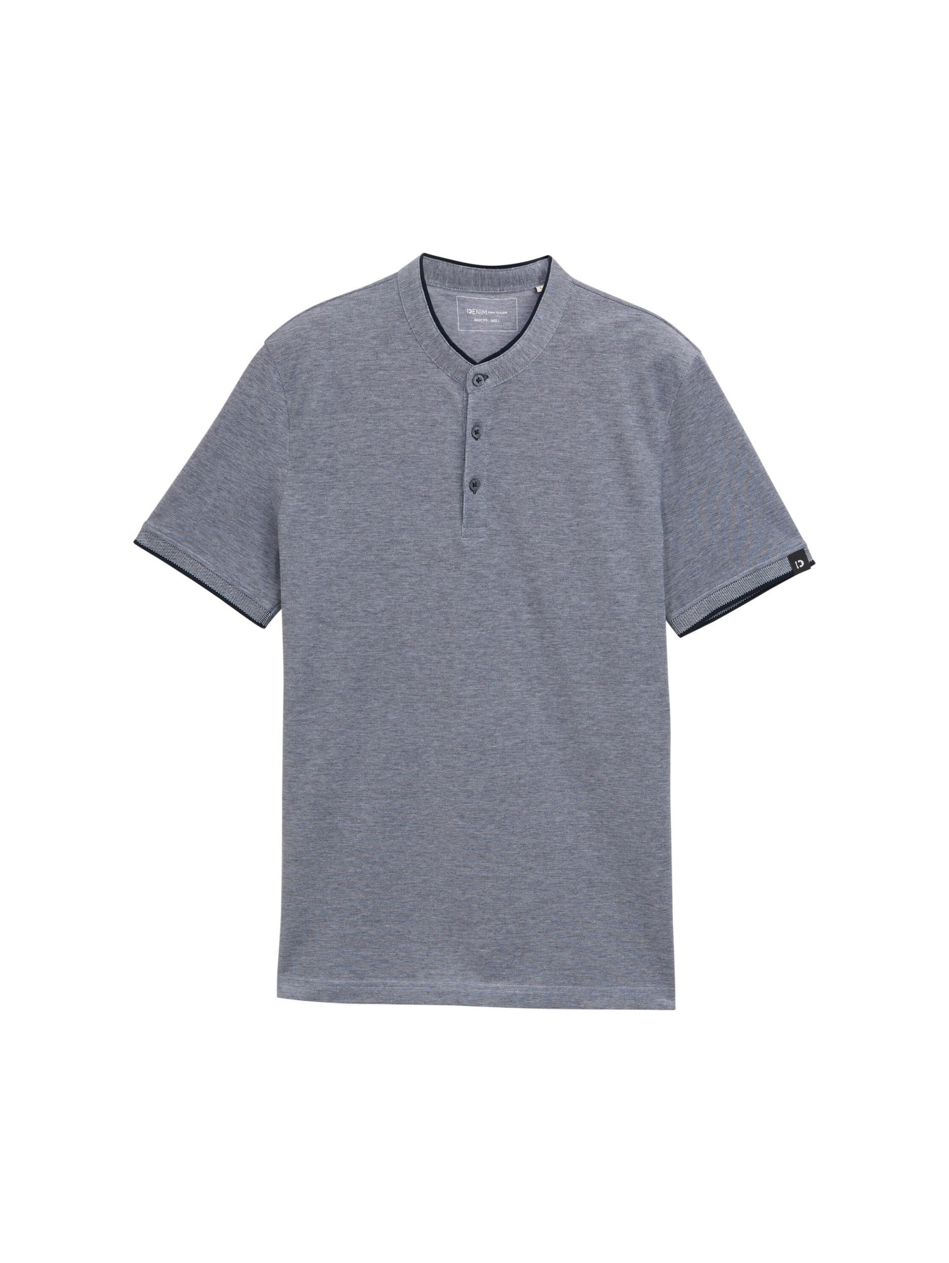 stand up collar polo #1