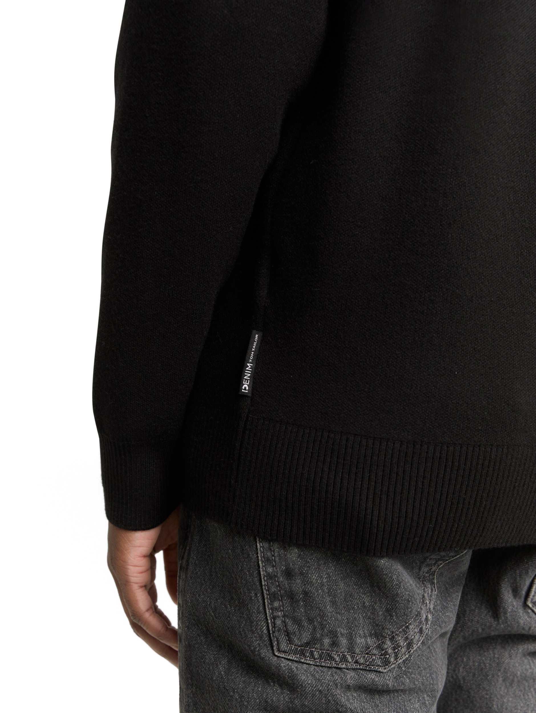 basic knitted bomber jacket #5