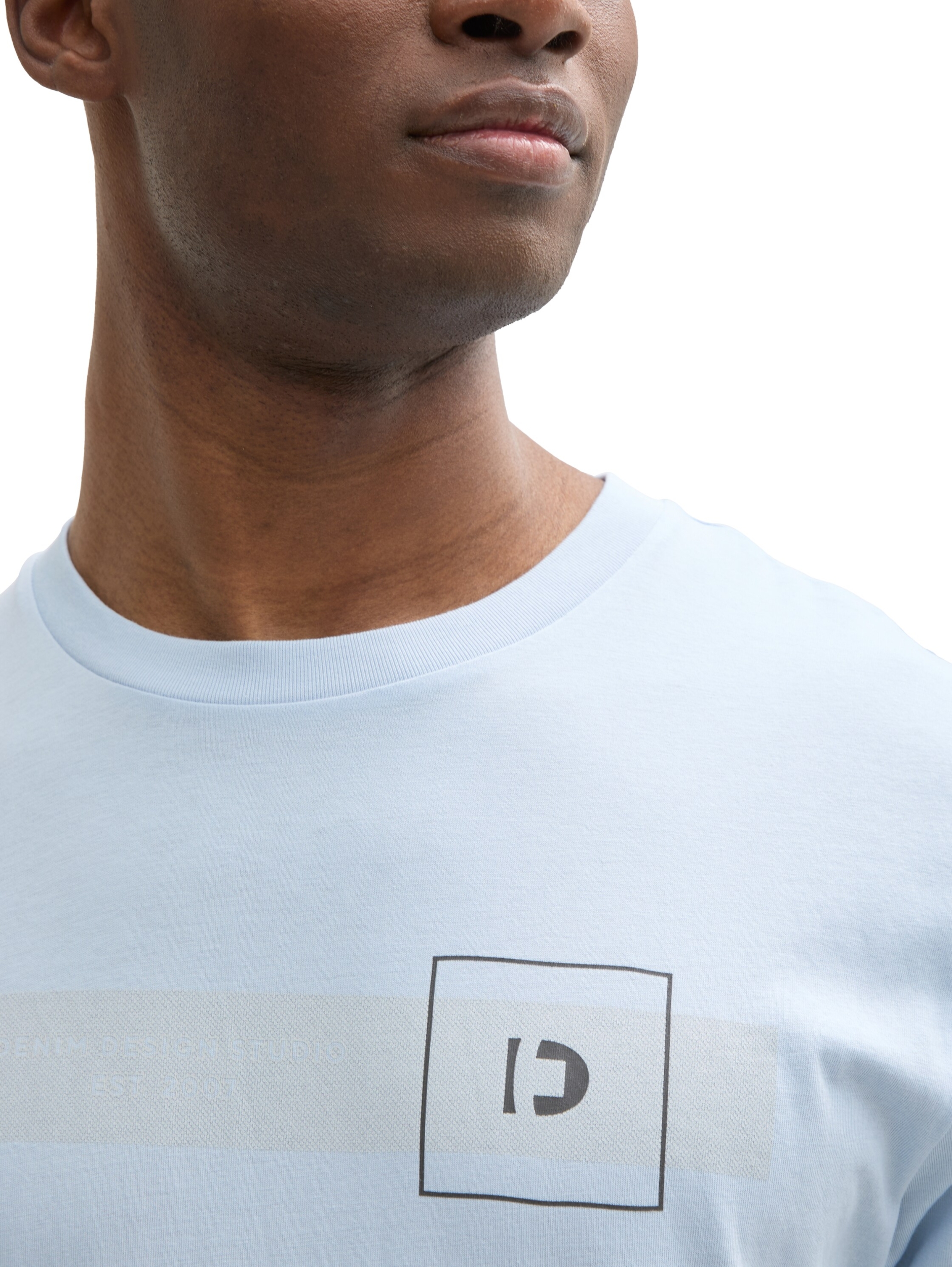 Basic T-Shirt mit Logo-Print #5