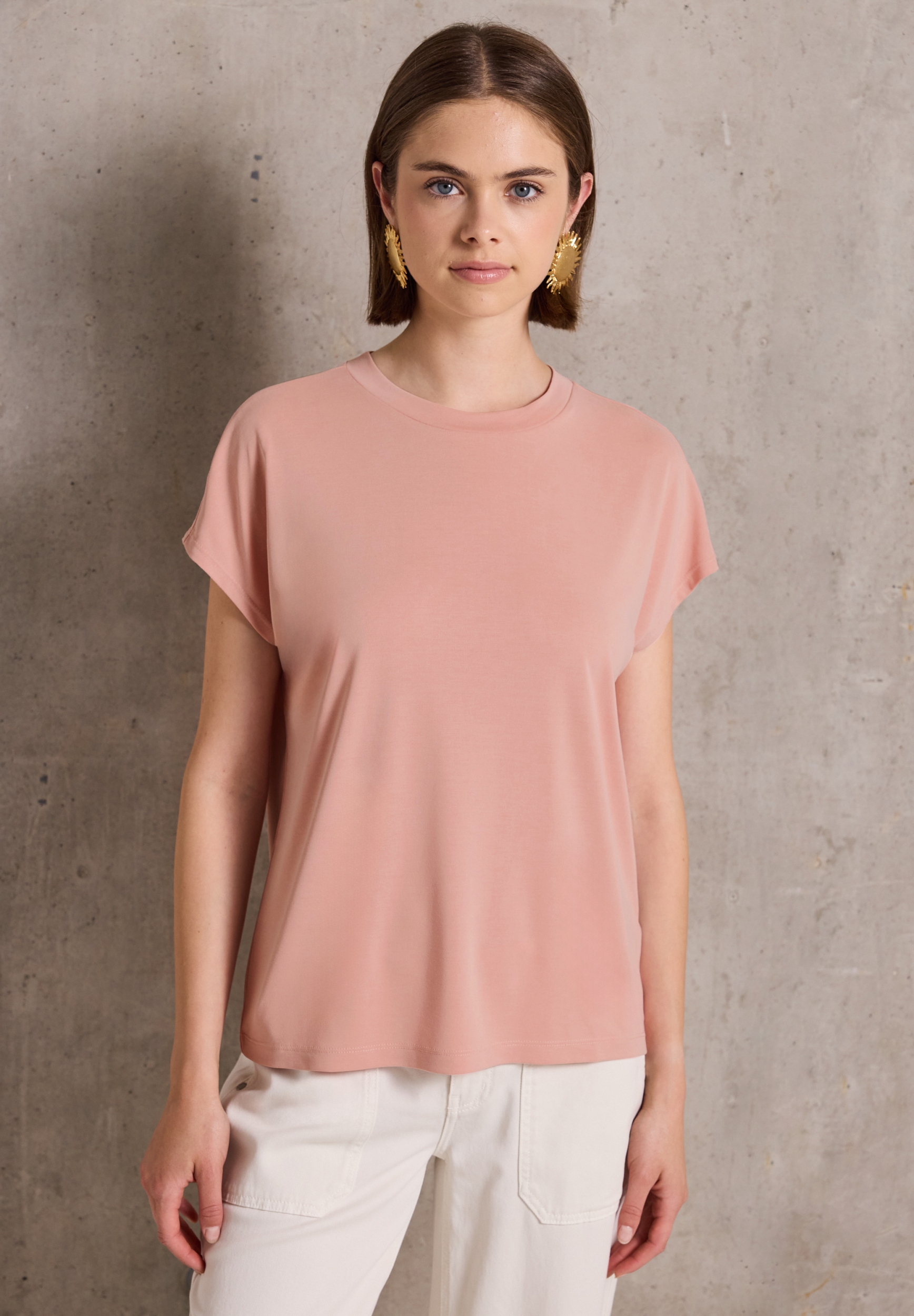silk look basic shirt #6
