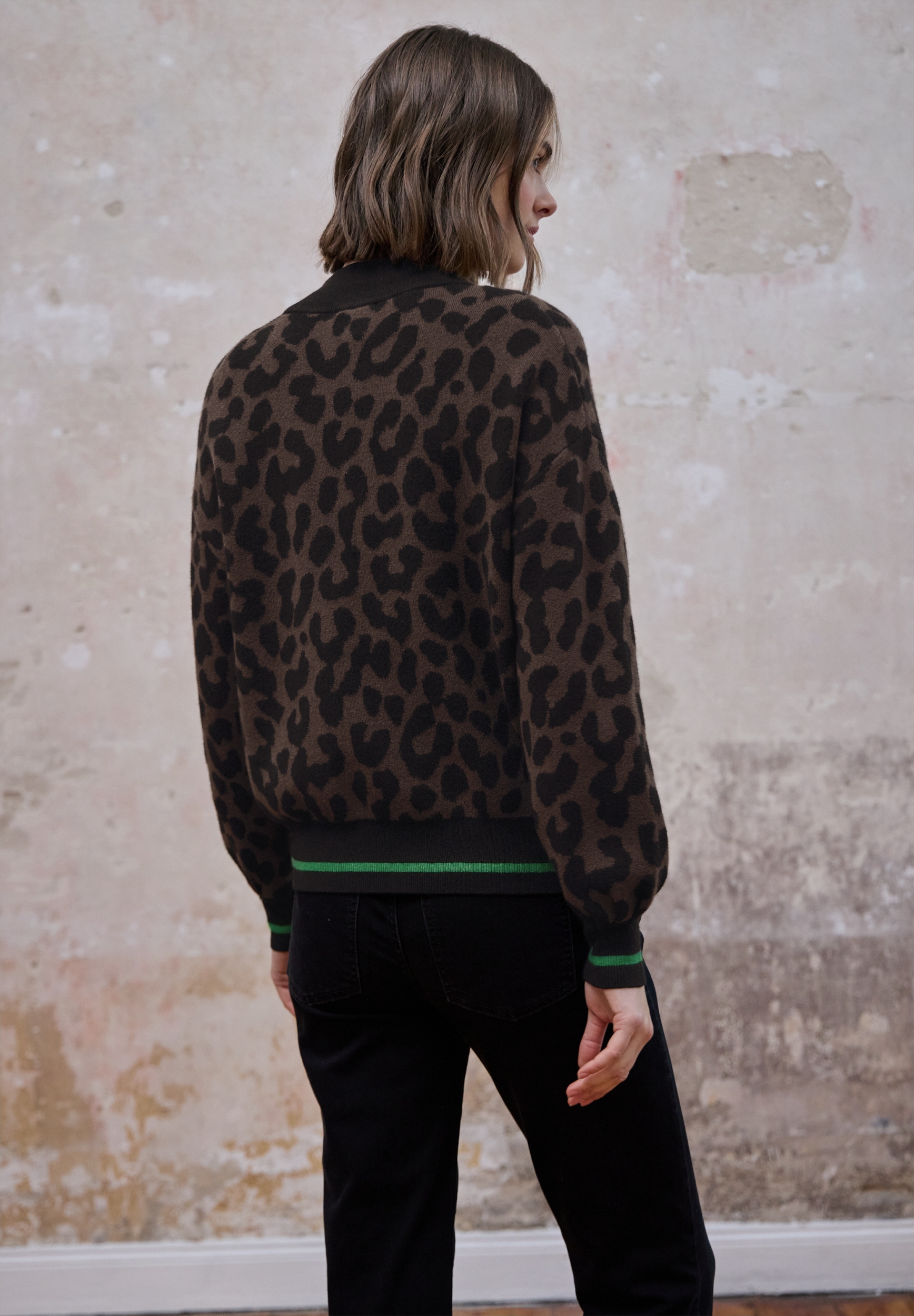 cardigan leo jacquard #4