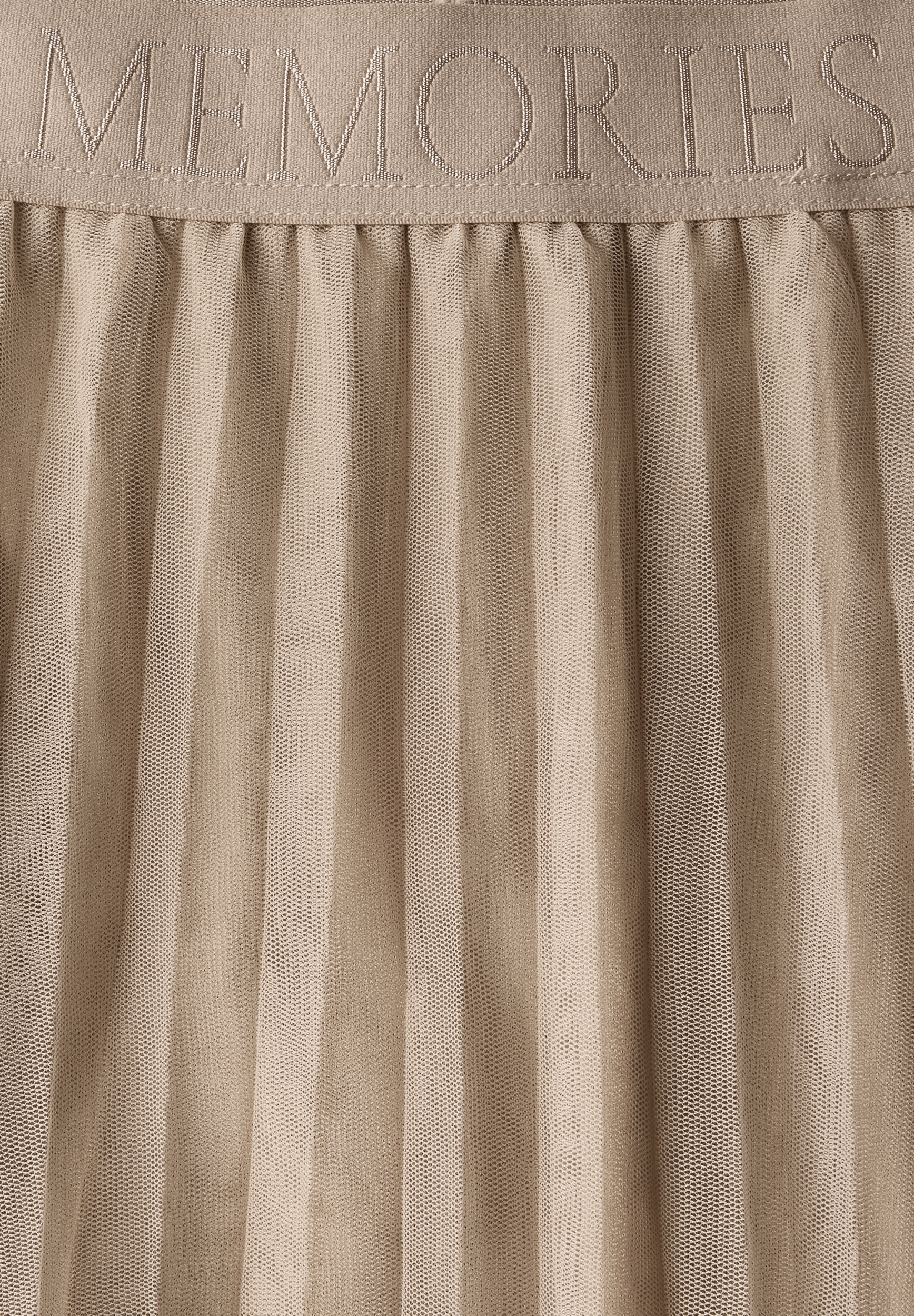 Midi Plissee Tuell skirt solid #2