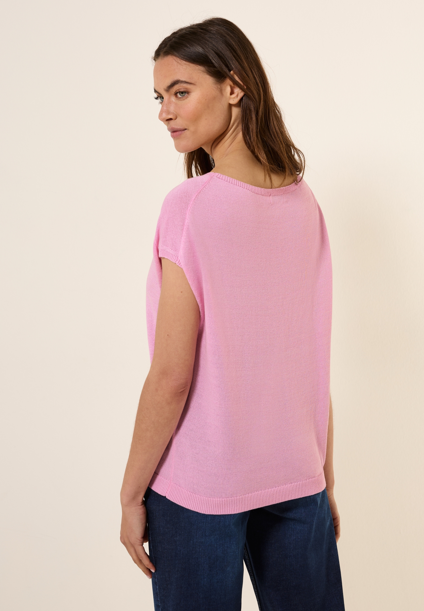 Linen Look Knit Shirt #4