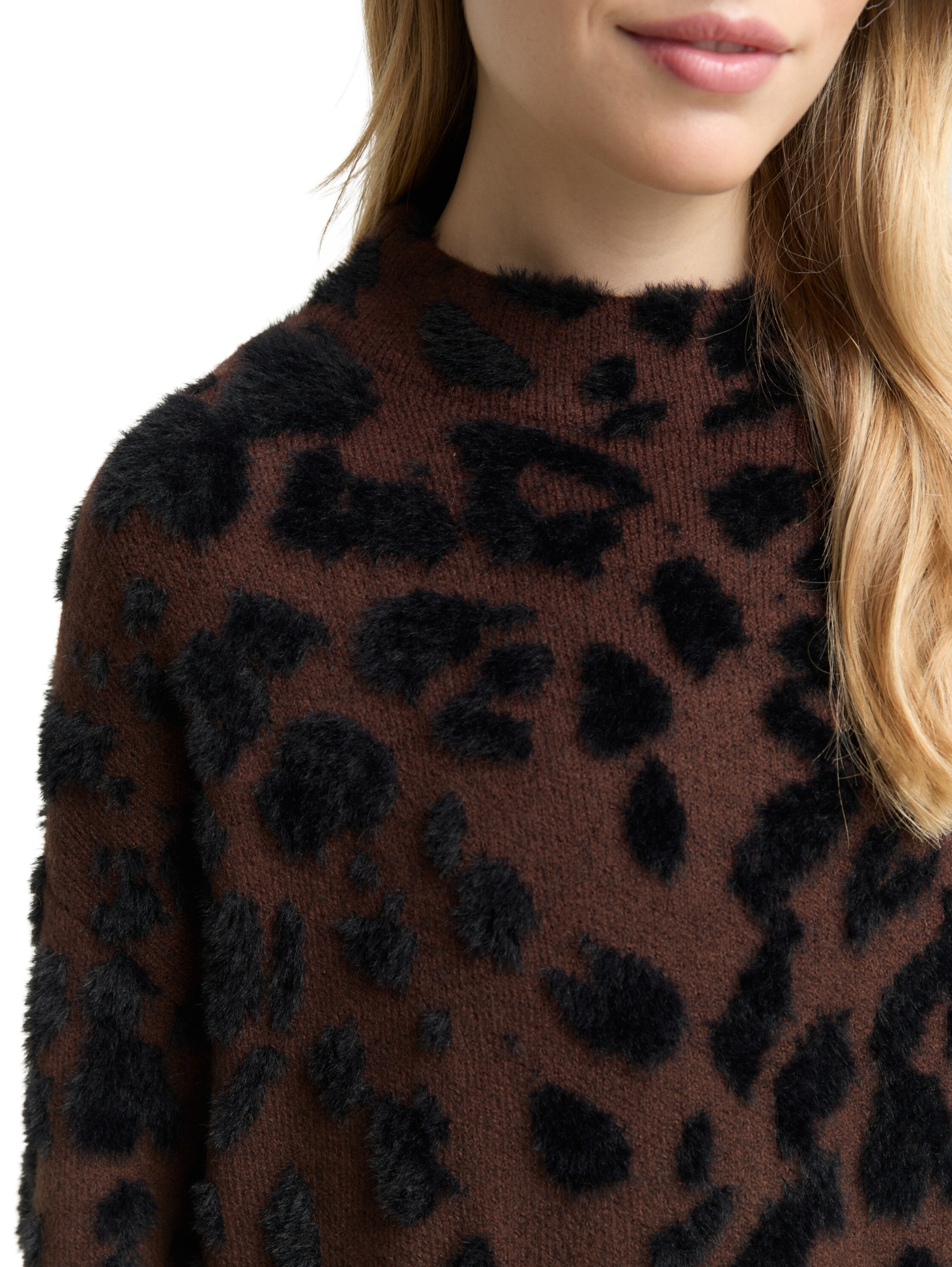 knit featheryarn jacquard pull #6