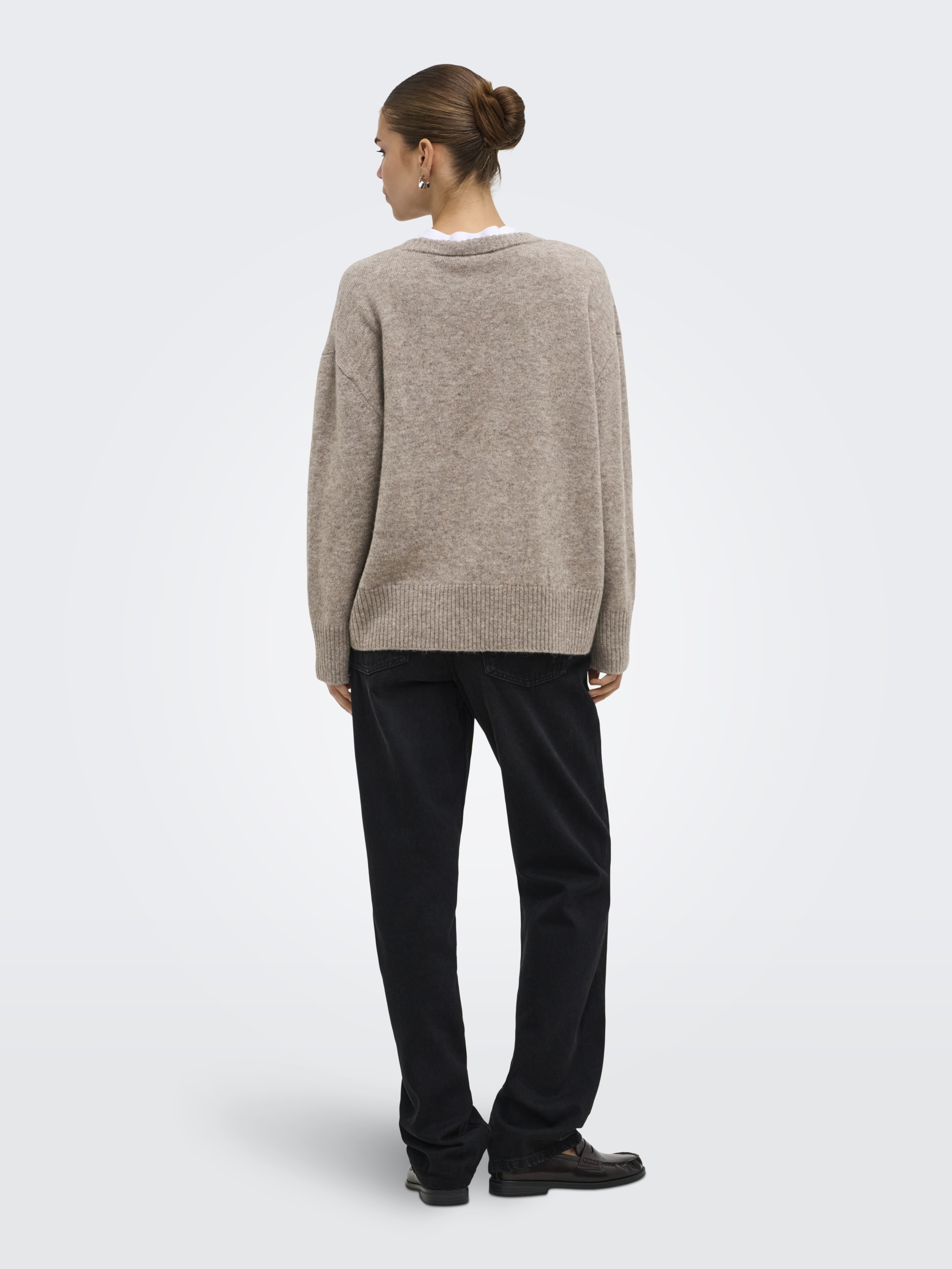 ONLALIVIA LS HIGH-LOW O-NECK NOOS KNT #5