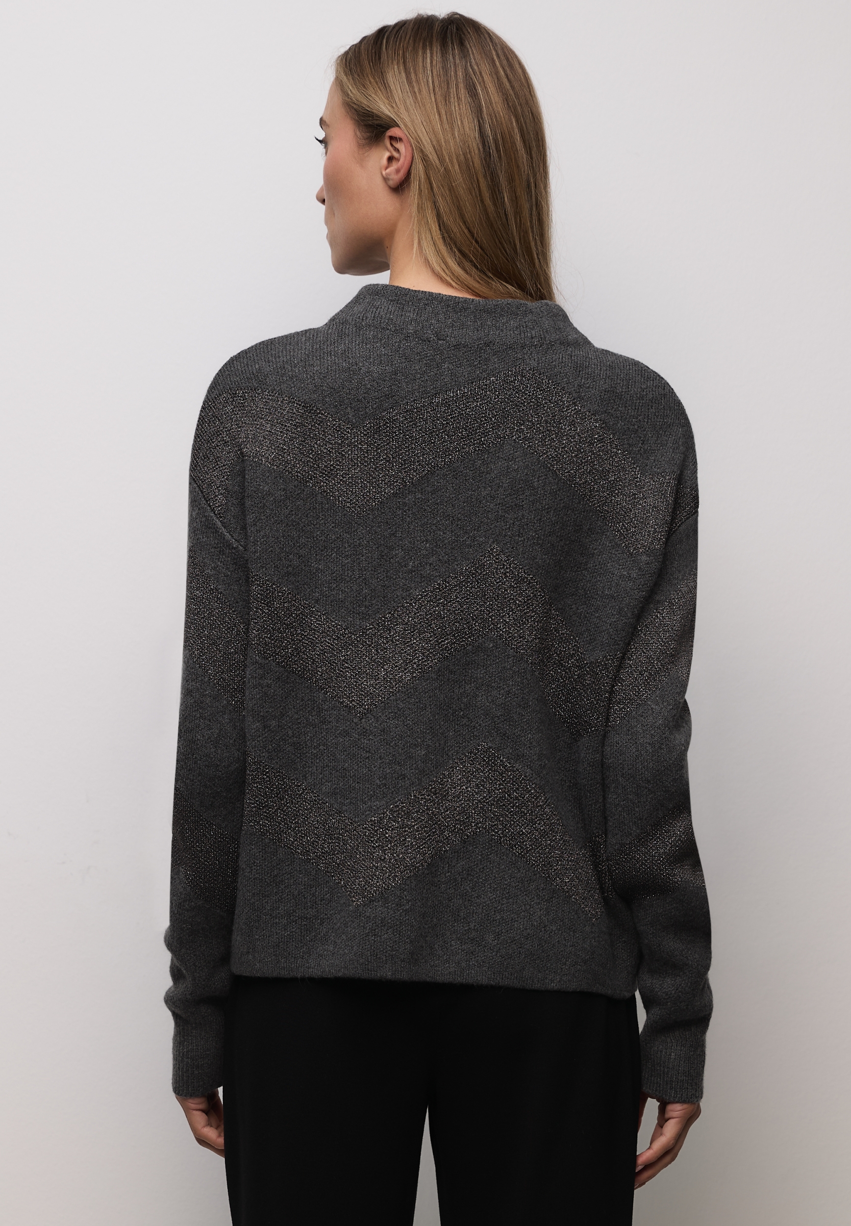 lurex jacquard sweater #4