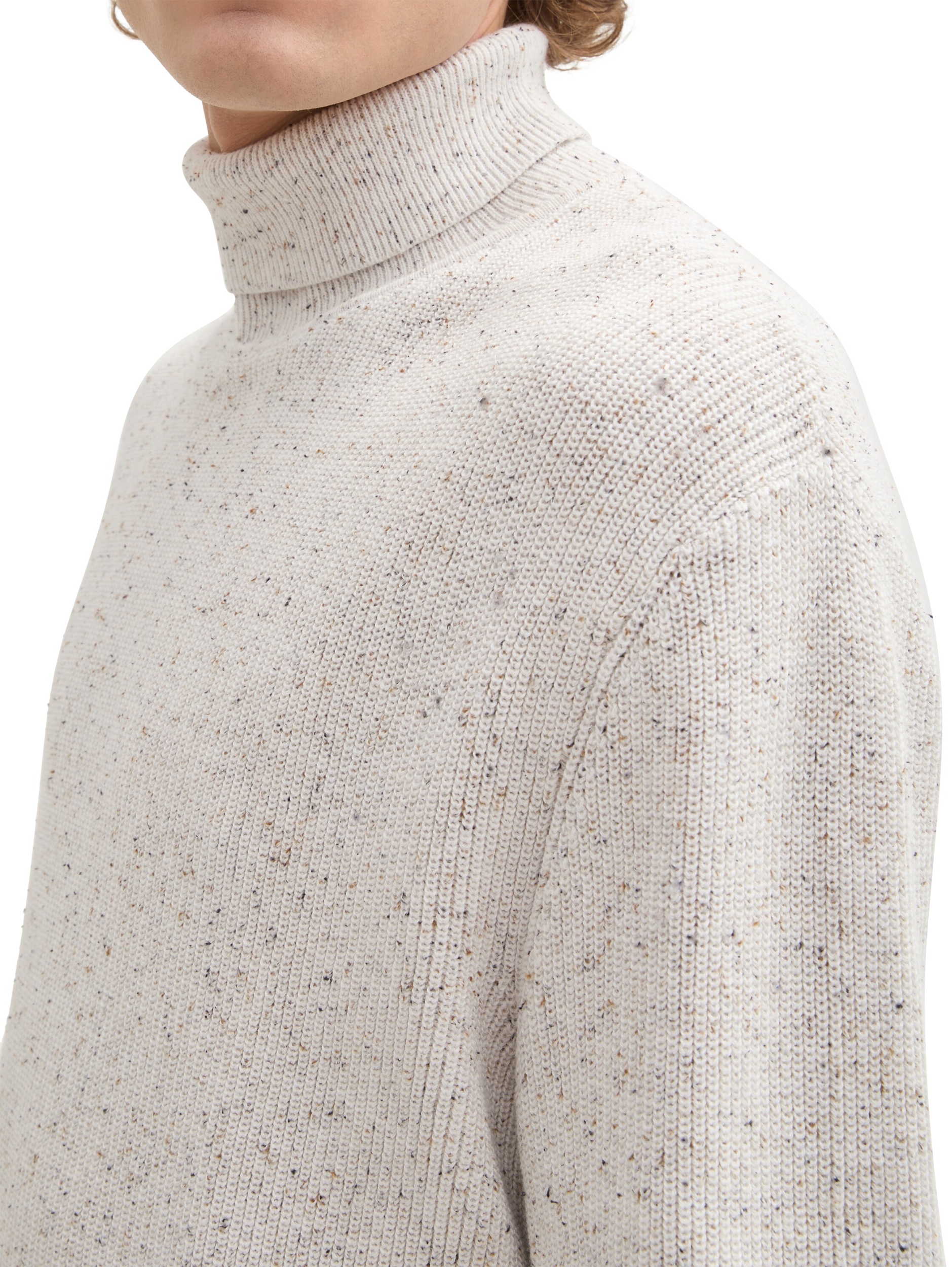 Rollkragenpullover aus Baumwolle #6