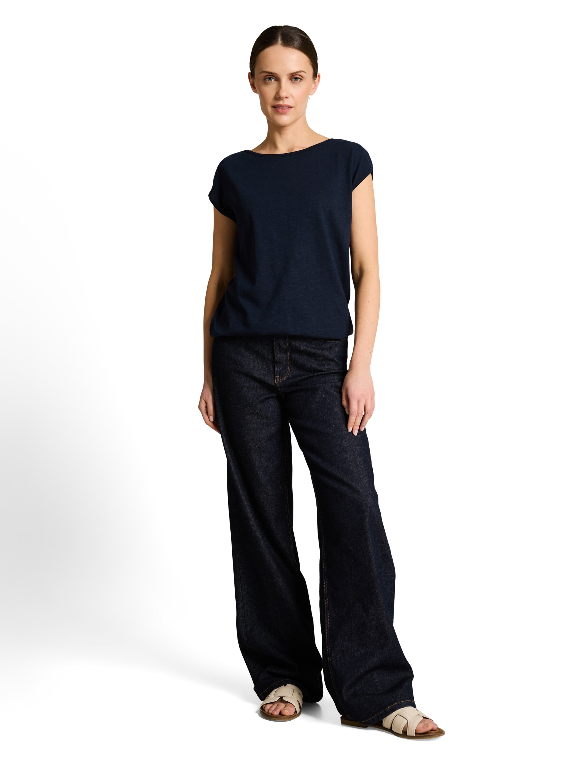 T-shirt boat neck with binding #3