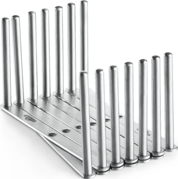 Edelstahl Spare-Rib-Halter, verstellbar #1