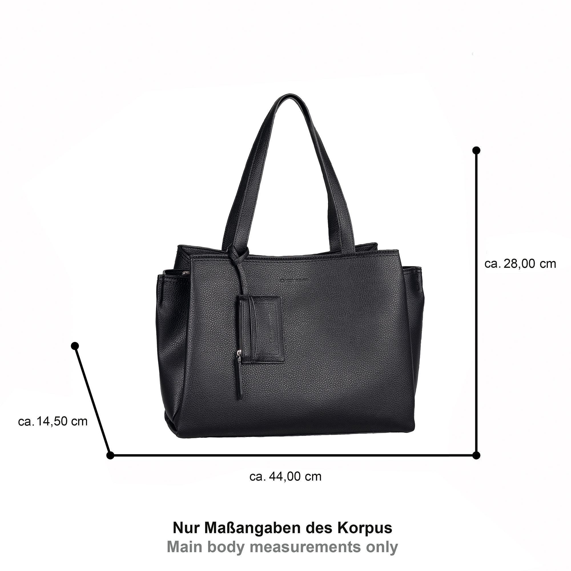Mayan, Zip shopper L, black #5